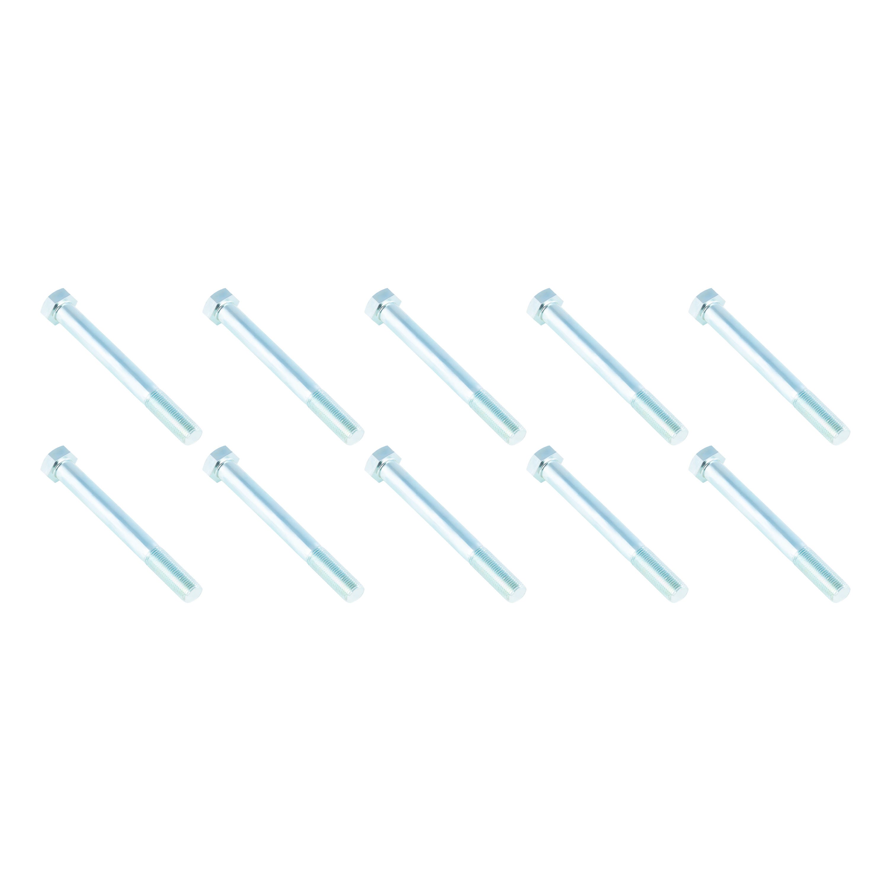 Lippert 2025047565 Trailer Suspension Hex Bolt, 1/2" Diameter, 1/2"-20 Thread Size, 4-1/2" Length, 10 Pack thumbnail 0
