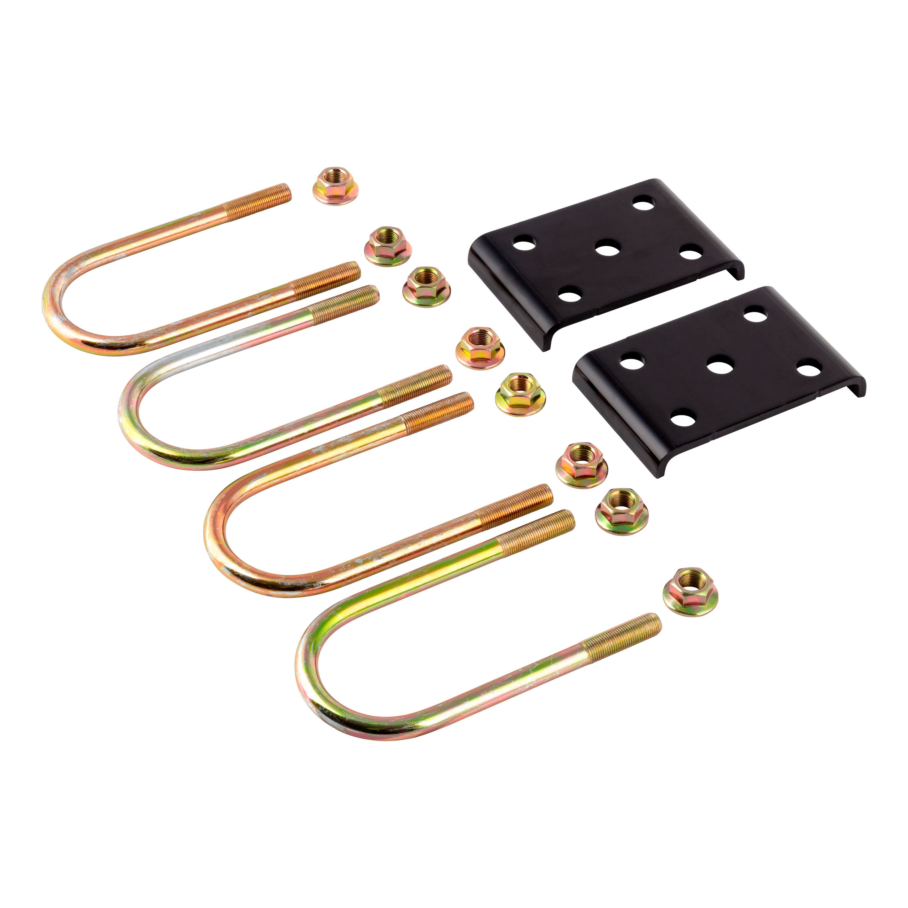 Lippert 2024118832 Trailer Axle U-Bolt Mounting Kit, 8,000-lb. Axles, 3" Axle Tube, 9/16"-18 Thread Size, 7-1/4" Length thumbnail 1