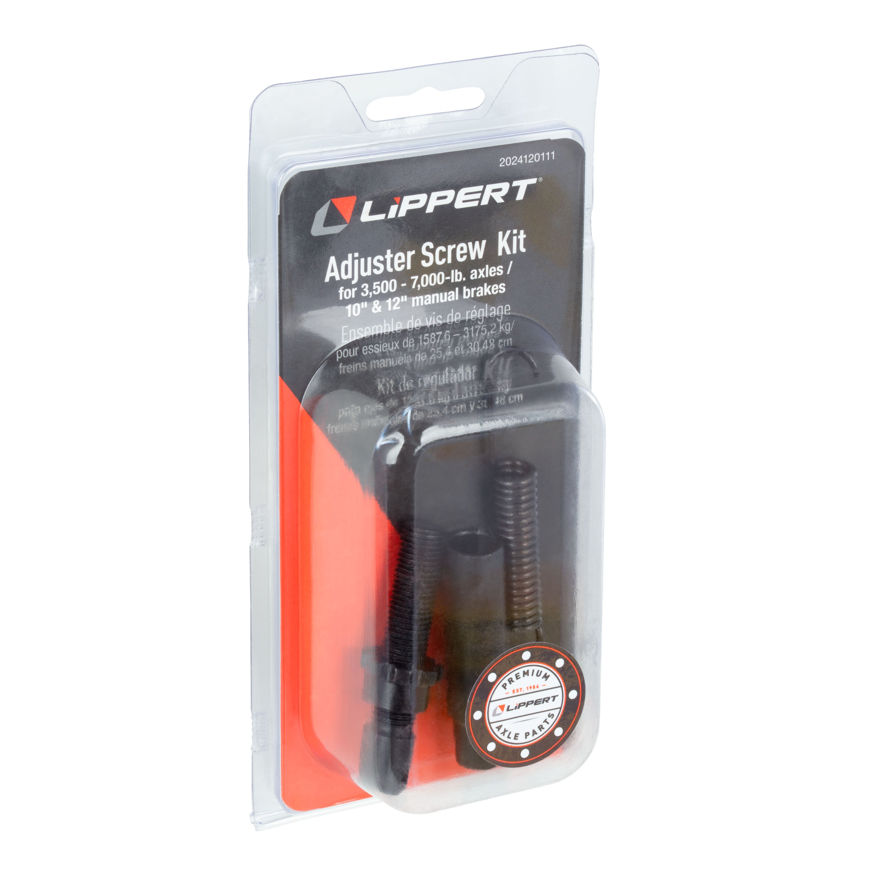 Lippert 2024120111 Adjuster Screw & Spring Kit for 10" & 12" RV Trailer Electric Brake Assemblies thumbnail 8