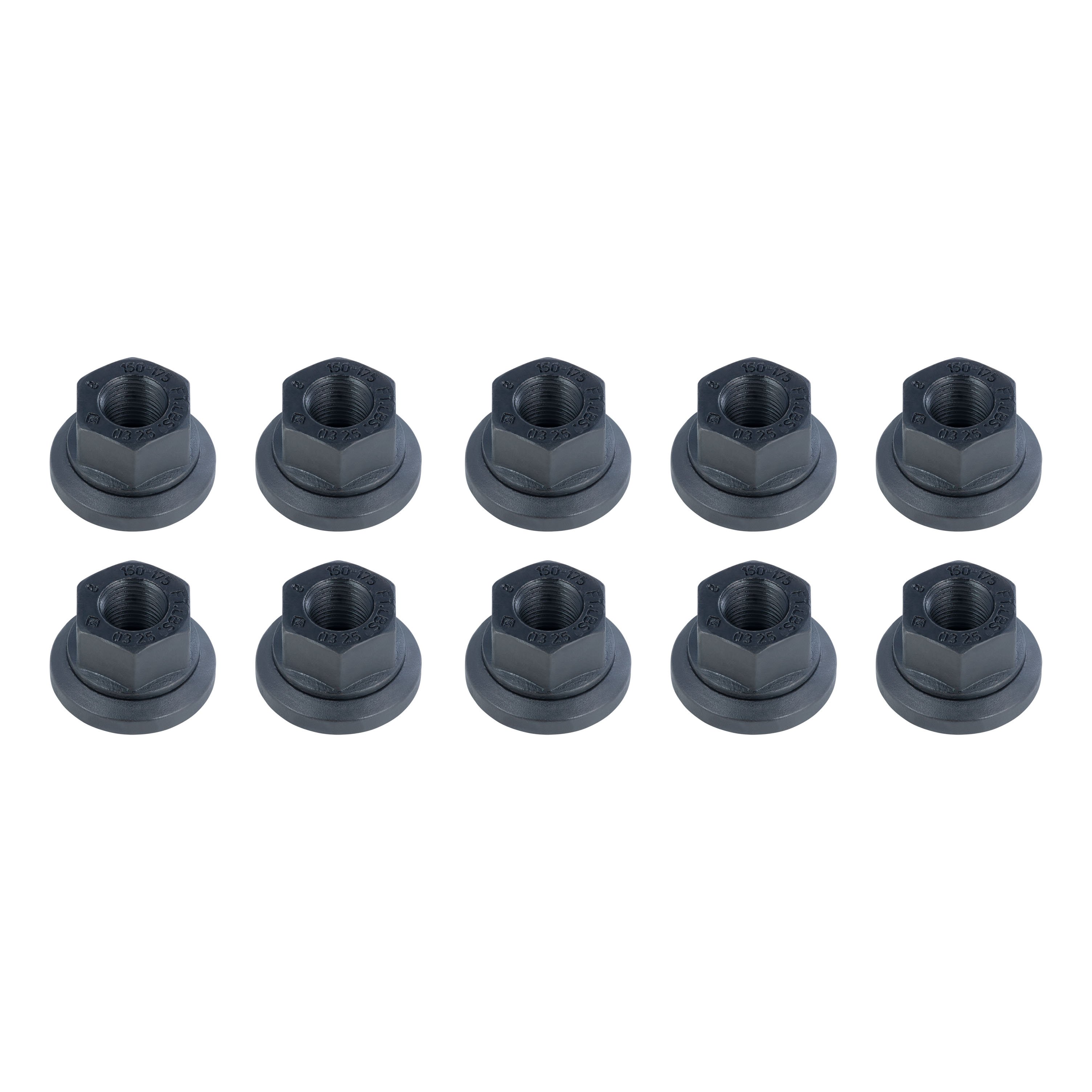 Lippert Trailer Axle Swiveling Flange Lug Nut - 5/8"-18 Thread Size (10-Pack) #2025027784 thumbnail 0