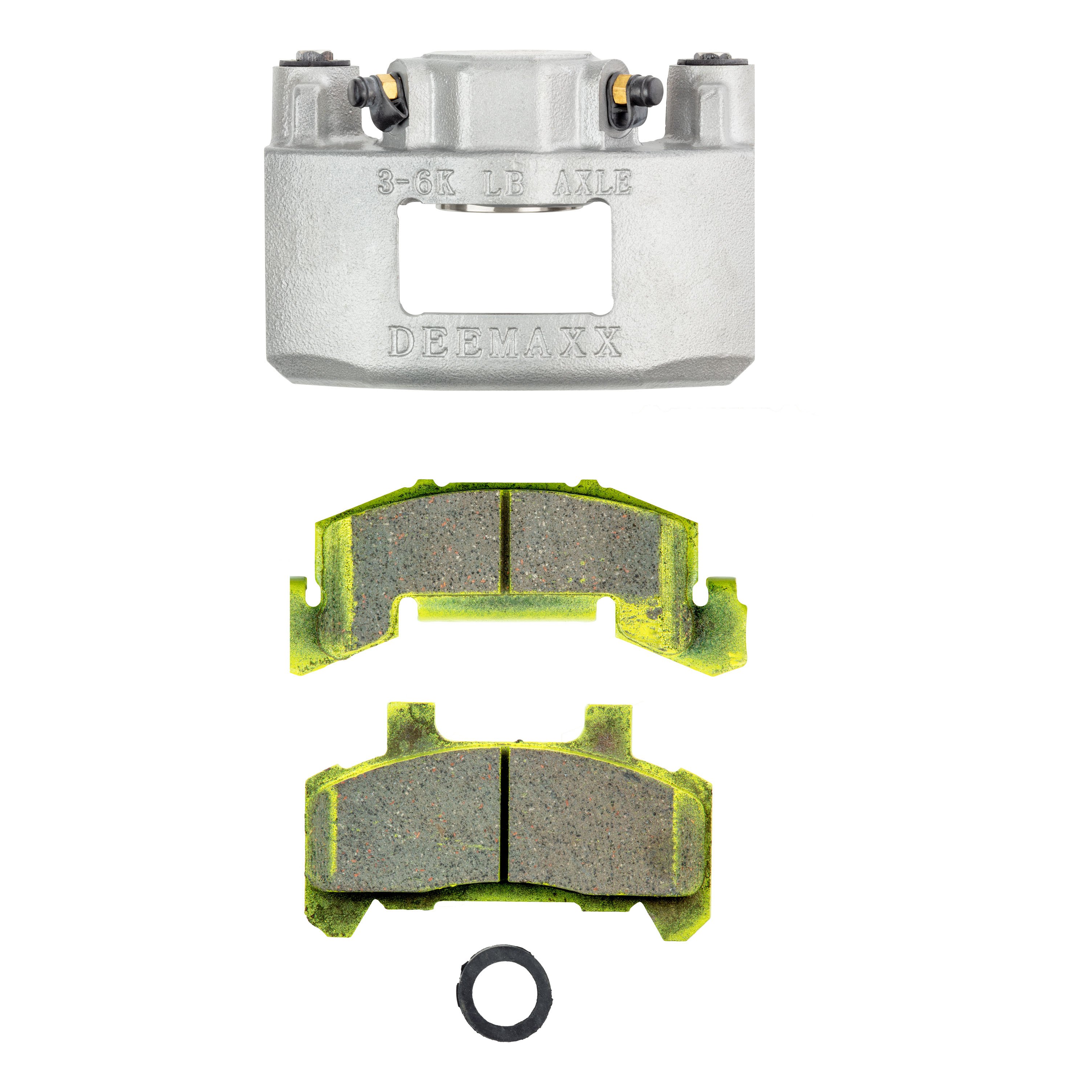 CURT Disc Brake Calipers with Pads & Fittings, 3,500-6,000-lb. Axles thumbnail 3