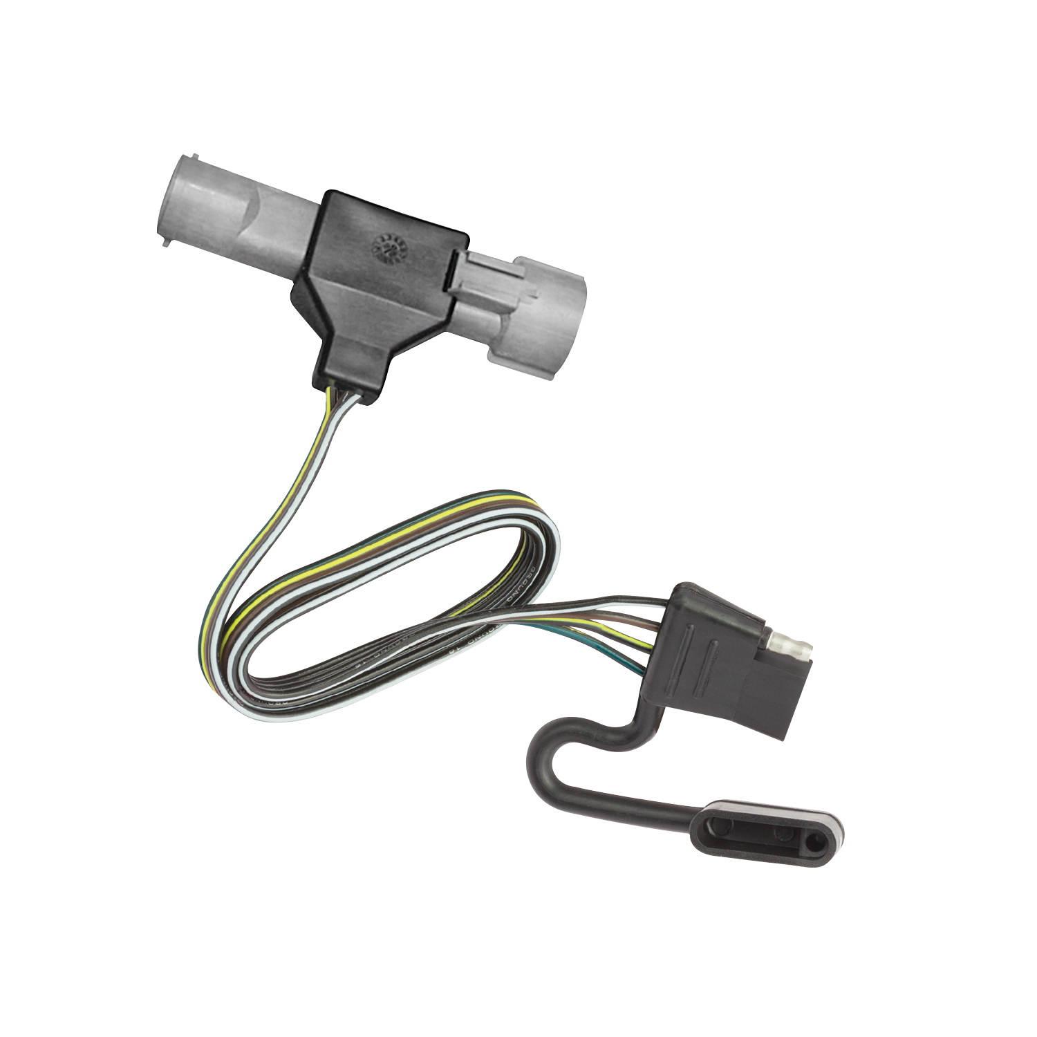 1994-1996 Ford F-350 w/Deep Drop Bumper Draw-tite Class 3 Trailer Hitch, 2 Inch Square Receiver Bundle w/ Plug-n-Play T-One Wiring Harness thumbnail 1