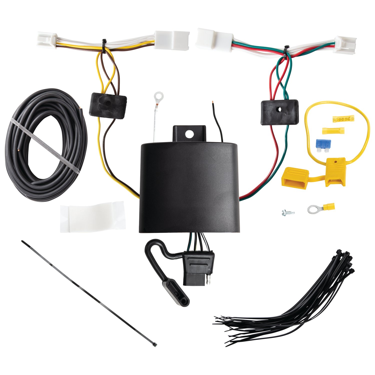 2022-2024 Lexus NX350 Except F SportDraw-Tite Class 2 Trailer Hitch, 1-1/4 Inch Square Receiver Bundle w/ Plug-n-Play T-One Wiring Harness thumbnail 1