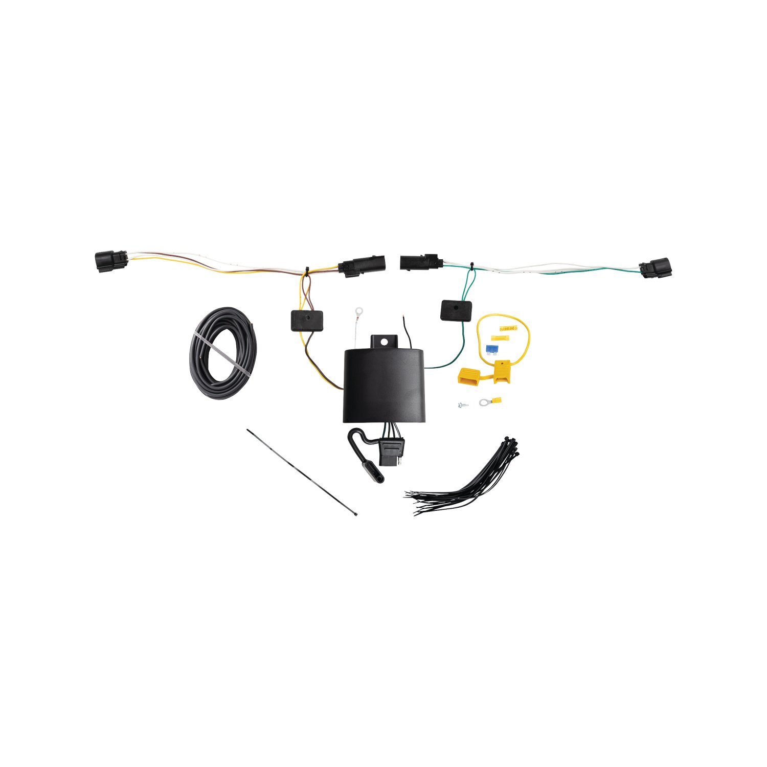 2021-2024 Chrysler Pacifica Touring L PlusDraw-Tite Class 2 Trailer Hitch, 1-1/4 Inch Square Receiver Bundle w/ Plug-n-Play T-One Wiring Harness thumbnail 1