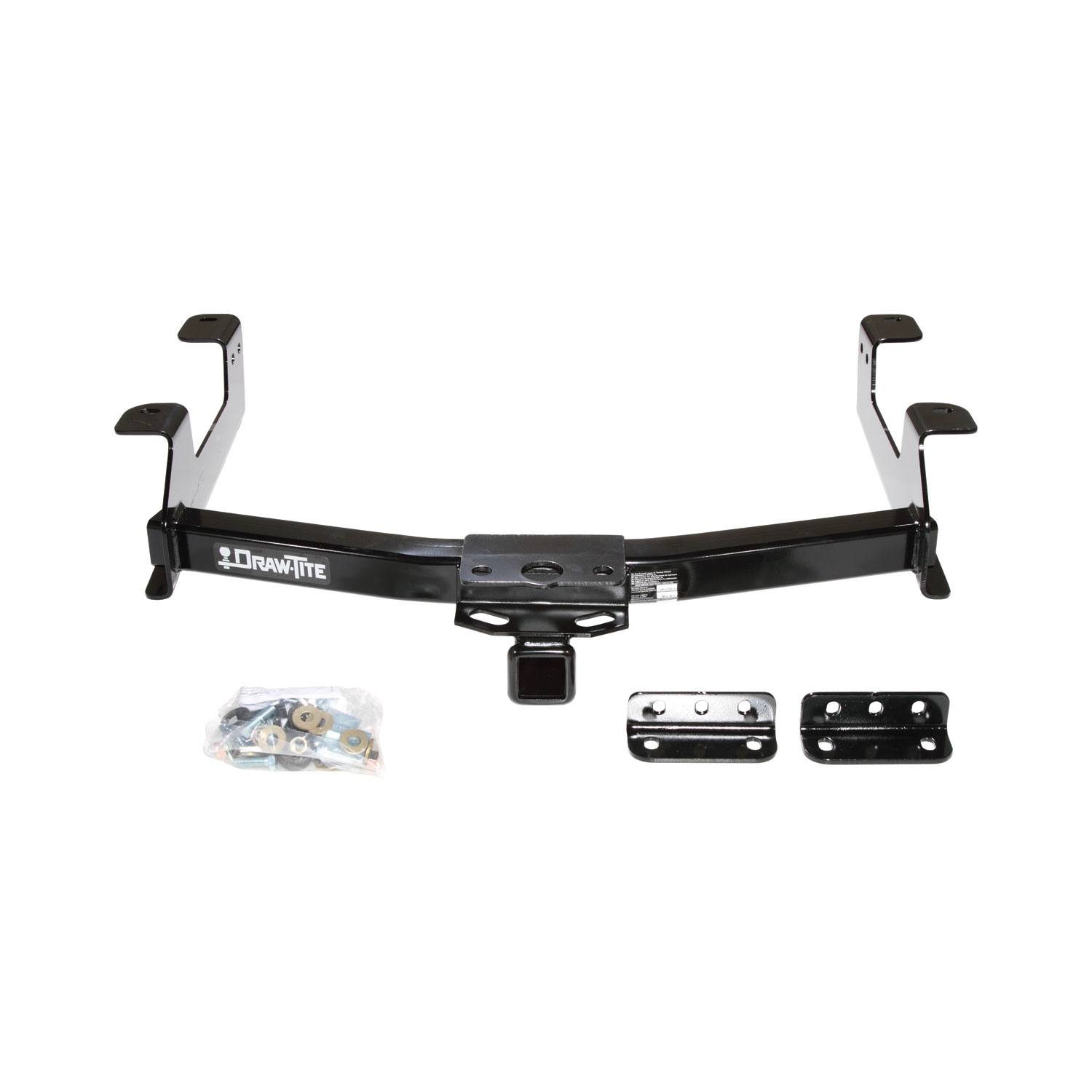 2011-2014 GMC Sierra 2500 HD Draw-tite Class 4 Trailer Hitch, 2 Inch Square Receiver Bundle w/ Plug-n-Play T-One Wiring Harness thumbnail 7