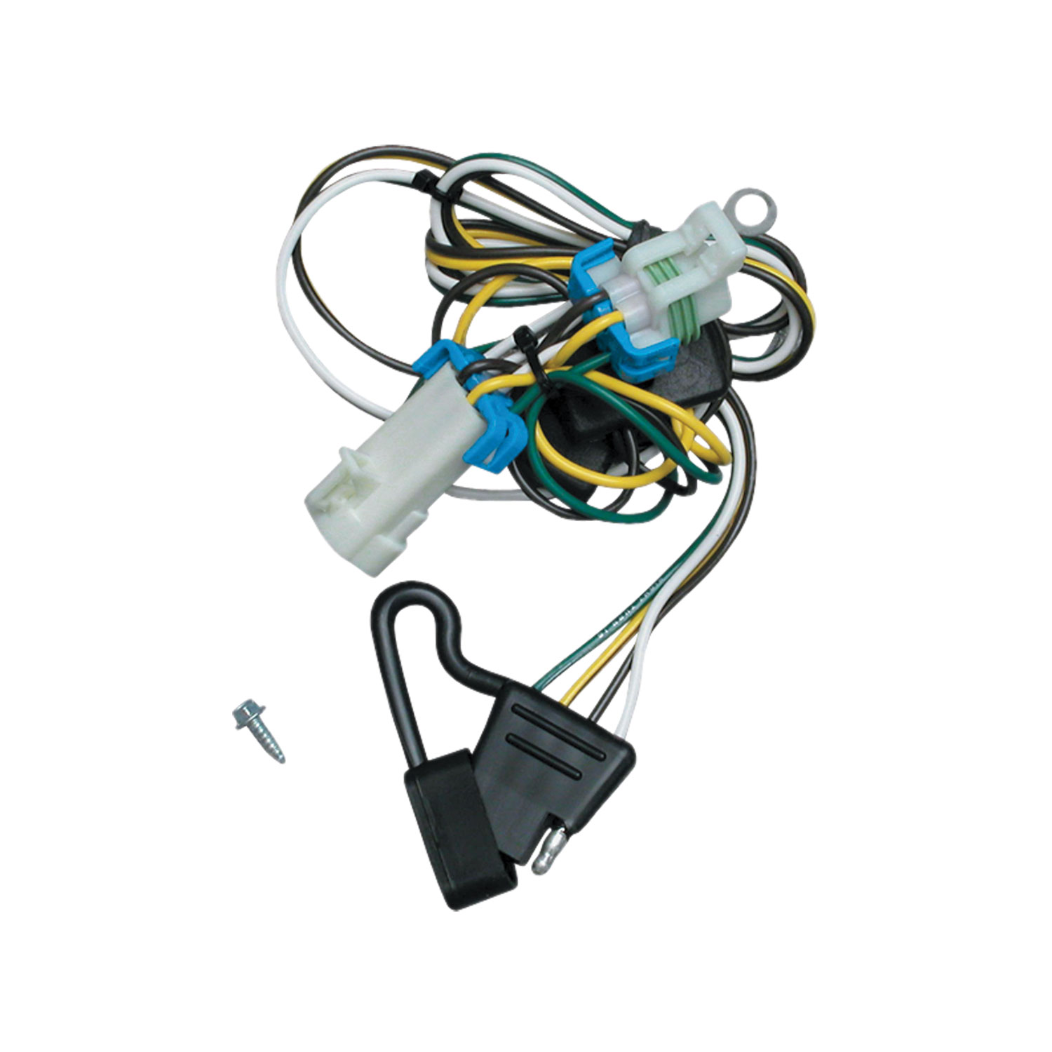 1998-2000 Isuzu Hombre w/Step Bumper Draw-tite Class 3 Trailer Hitch, 2 Inch Square Receiver Bundle w/ Plug-n-Play T-One Wiring Harness thumbnail 1