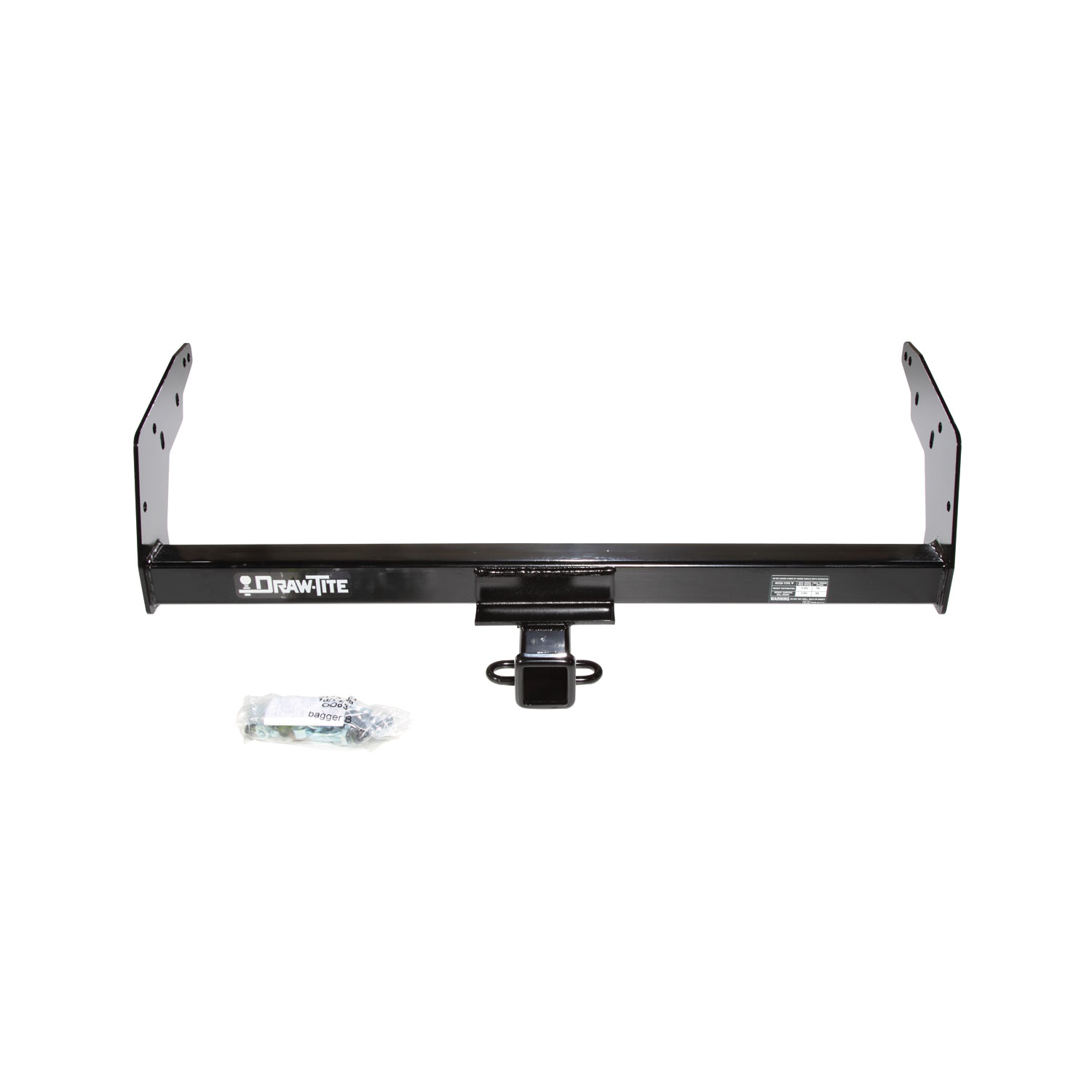 1998-2000 Isuzu Hombre w/Step Bumper Draw-tite Class 3 Trailer Hitch, 2 Inch Square Receiver Bundle w/ Plug-n-Play T-One Wiring Harness thumbnail 7
