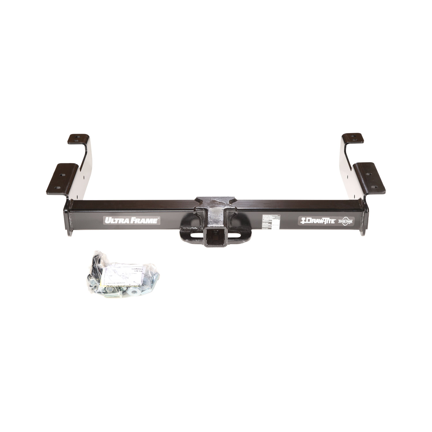 2021-2024 GMC Savana 2500 Draw-Tite Class 5 Trailer Hitch, 2 Inch Square Receiver Bundle w/ Plug-n-Play T-One Wiring Harness thumbnail 7