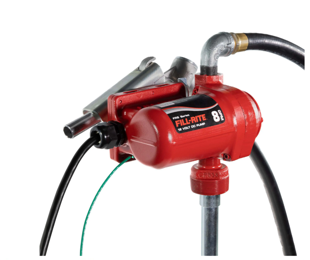 Fill-Rite 12V DC 8 GPM Fuel Transfer Pump with Nozzle thumbnail 0