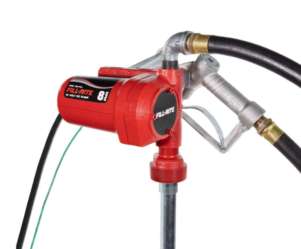 Fill-Rite 12V DC 8 GPM Fuel Transfer Pump with Nozzle thumbnail 1