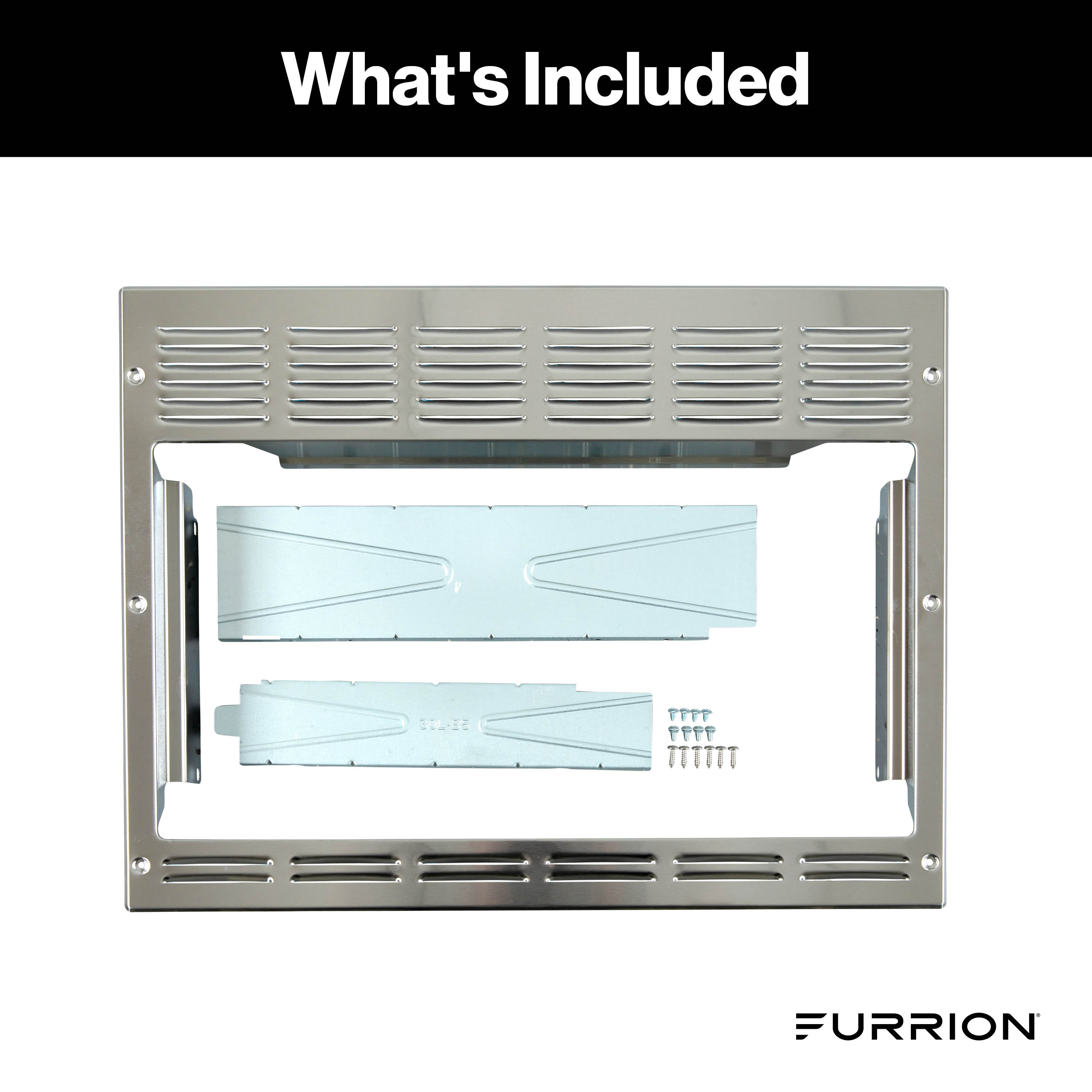 Furrion Trim Kit for 1.1 cu. ft. Microwave Oven with Built-in Air Fryer - Stainless Steel #2024001708 thumbnail 6