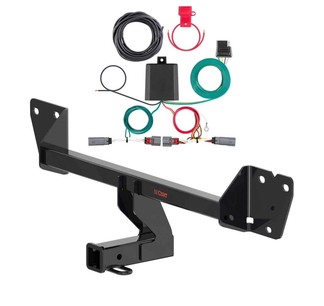 2021 - 2026 Chevrolet Trailblazer Curt 2", Class 3 Trailer Tow Hitch + 4-flat Wiring Kit 13584 thumbnail 0