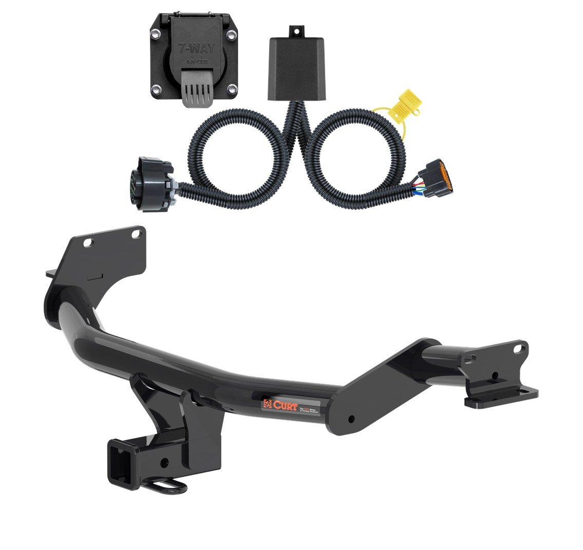 2020 - 2022 Hyundai Palisade Curt 2", Class 3 Trailer Tow Hitch + 7-way Wiring Kit 13427 thumbnail 0