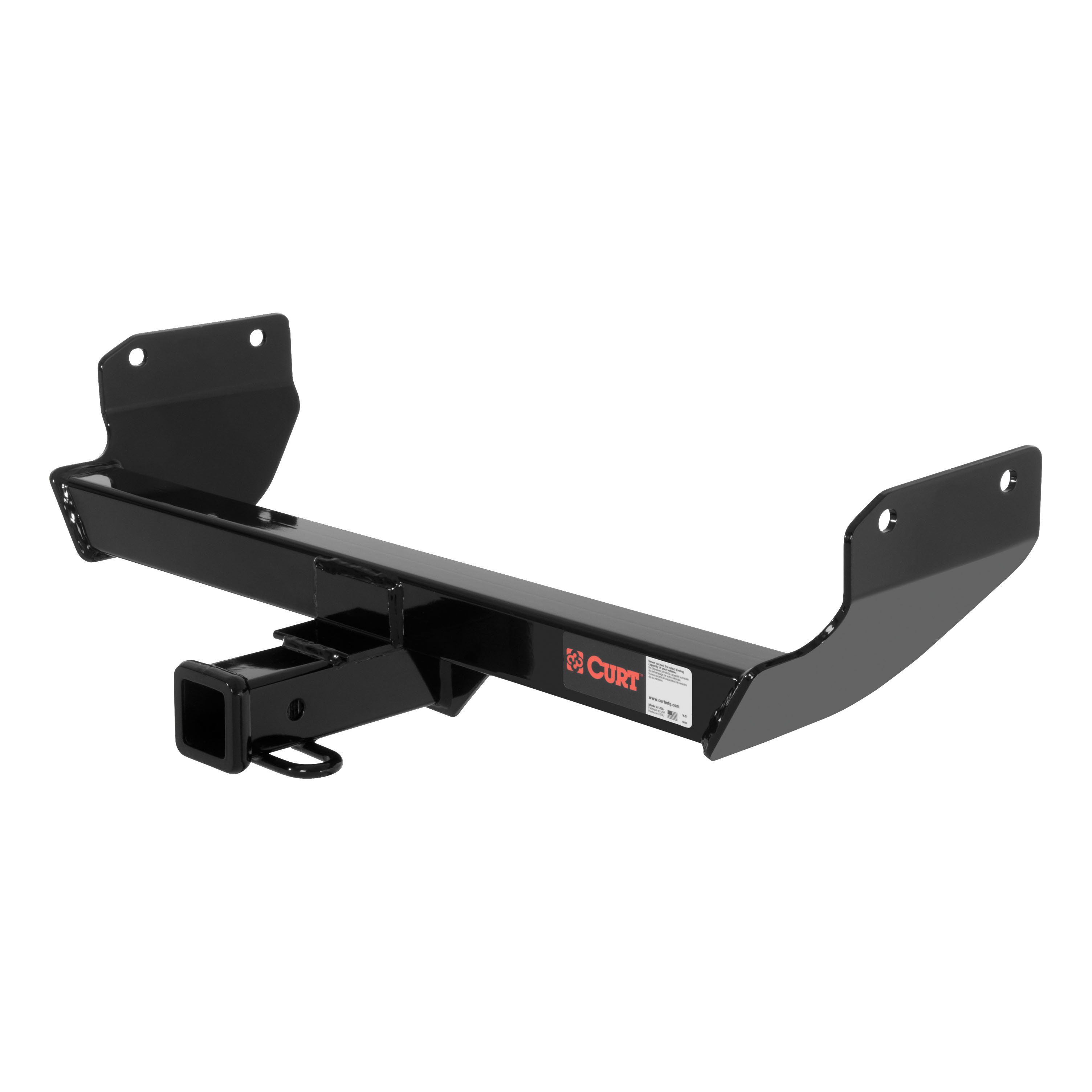2014 - 2021 Jeep Grand Cherokee Excluding SRT, SRT8, Trackhawk or diesel Curt 2" Class 3 Trailer Tow Hitch + 5-Flat Wiring Kit Tow Boat/Utility Trailer with Surge Brakes 13065 thumbnail 2