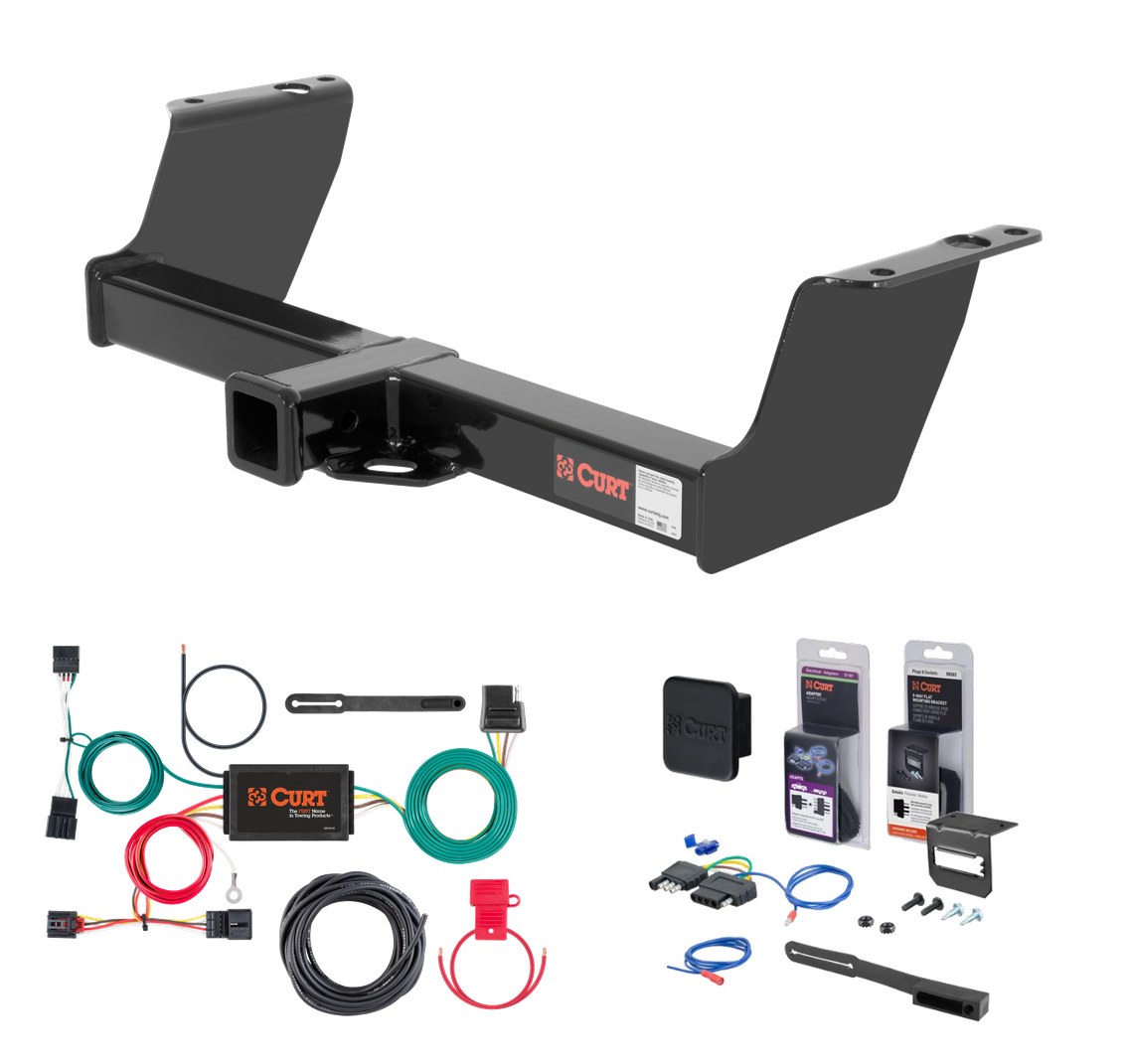 2002 - 2007 Mazda B3000 2000 - 2005 models are no drill Curt 2" Class 3 Trailer Tow Hitch + 5-Flat Wiring Kit Tow Boat/Utility Trailer with Surge Brakes 13019 thumbnail 0