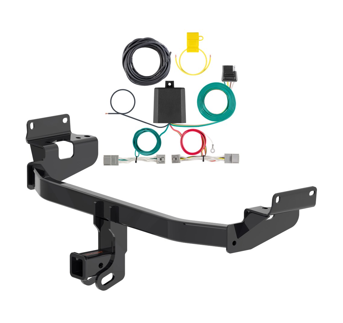 2024 - 2026 Lincoln Nautilus Curt 2", Class 3 Trailer Tow Hitch + 4-flat Wiring Kit 13613 thumbnail 0