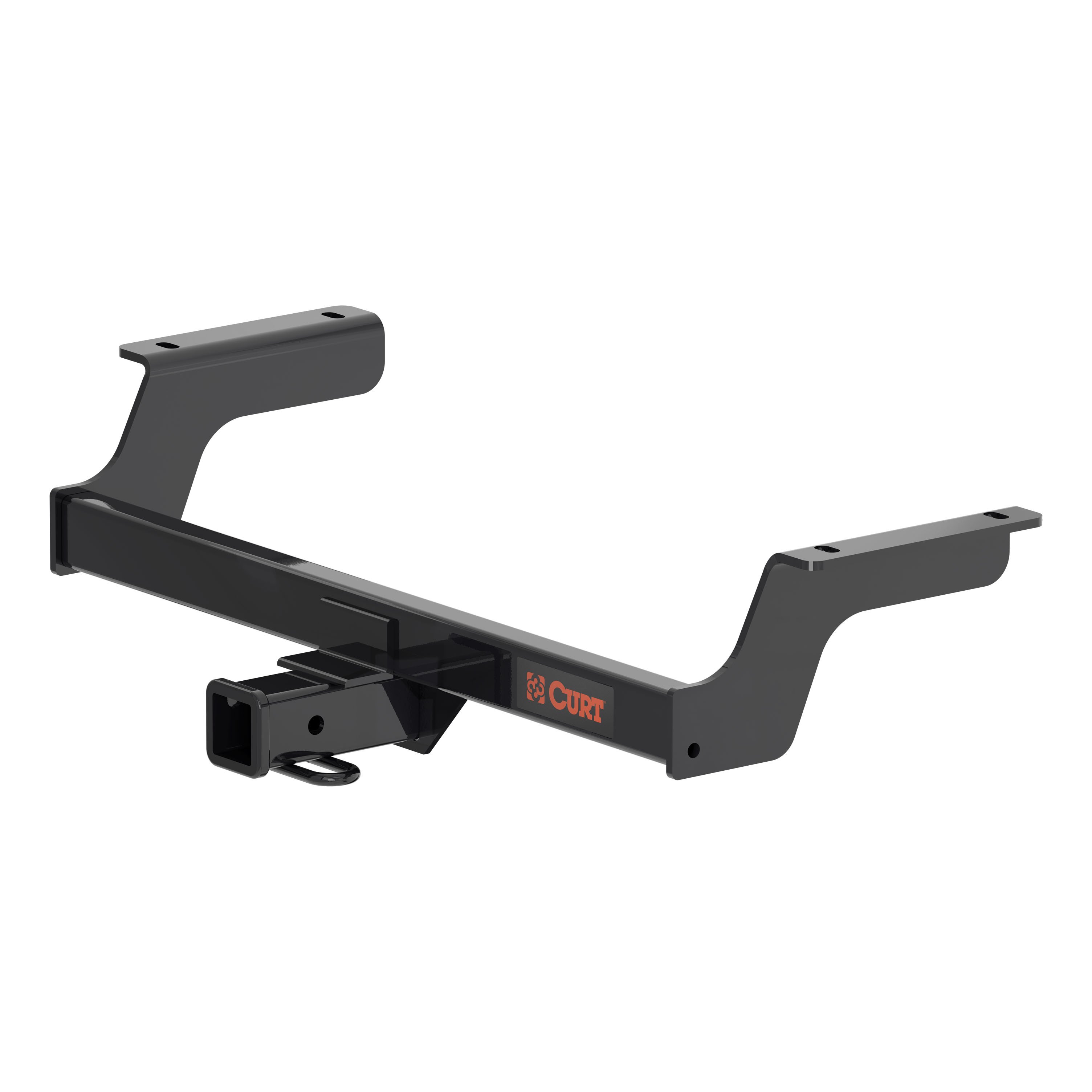 2024 - 2026 Subaru Crosstrek Excluding Wilderness Curt 2" Class 3 Trailer Tow Hitch + 5-Flat Wiring Kit Tow Boat/Utility Trailer with Surge Brakes 13633 thumbnail 2