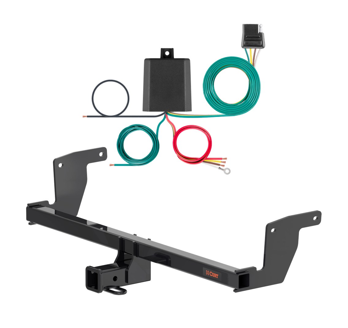 2025 - 2026 Toyota Crown Signia Curt 2", Class 3 Trailer Tow Hitch + 4-flat Wiring Kit 13631 thumbnail 0