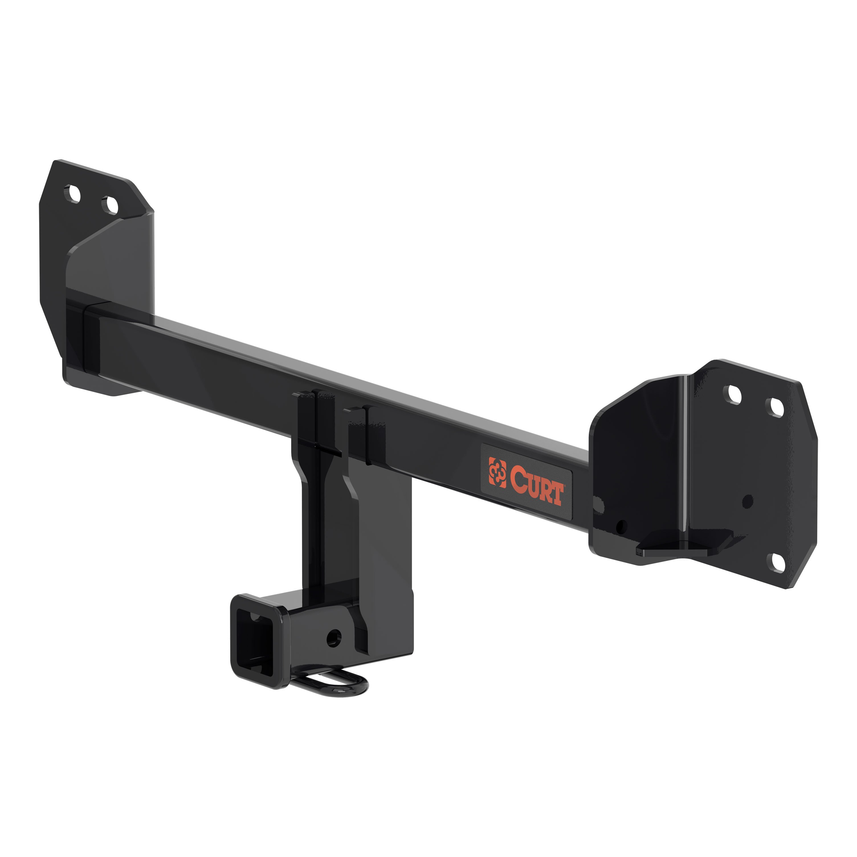 2021 - 2024 Volvo XC40 Recharge Curt 2" Class 3 Trailer Tow Hitch + 5-Flat Wiring Kit Tow Boat/Utility Trailer with Surge Brakes 13611 thumbnail 2
