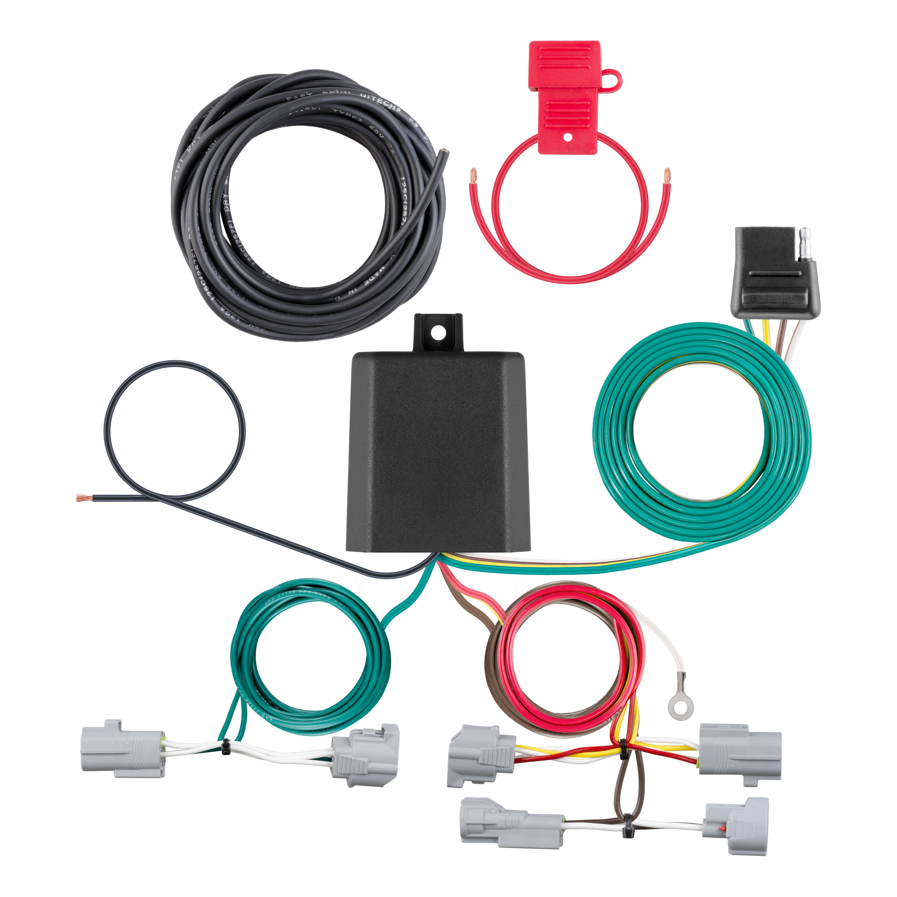 2022 - 2026 Toyota Corolla Cross, w/o LED Taillights Curt 2", Class 3 Trailer Tow Hitch + 4-flat Wiring Kit 11637 thumbnail 1