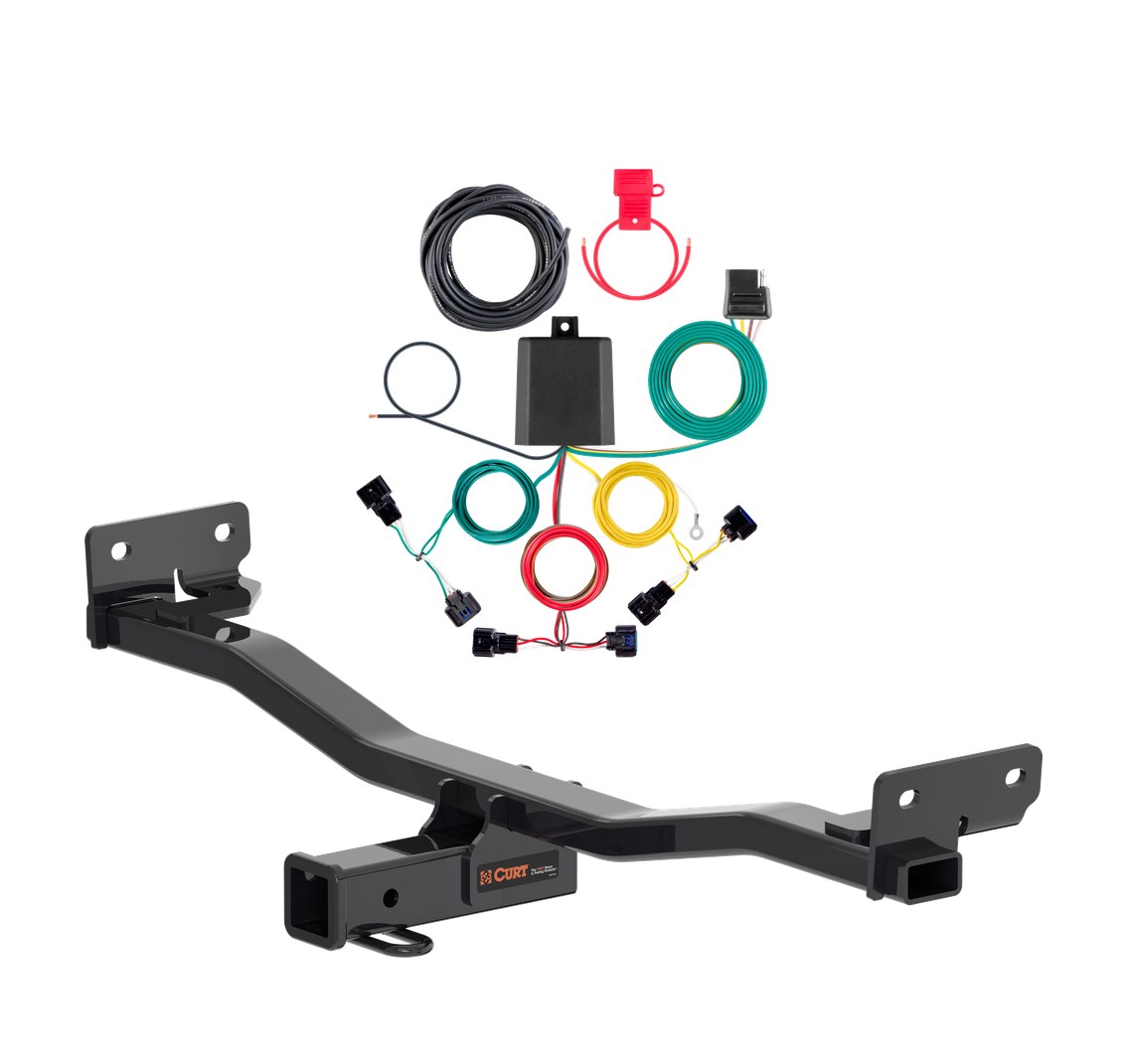 2025 - 2026 Hyundai Tucson Curt 2", Class 3 Trailer Tow Hitch + 4-flat Wiring Kit 13485 thumbnail 0