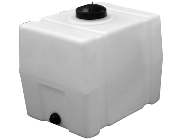 Buyers Products 50 Gallon, 38x19x22 Inch Square Storage Tank 550-82123919, Polyethylene, UV Resistant thumbnail 0