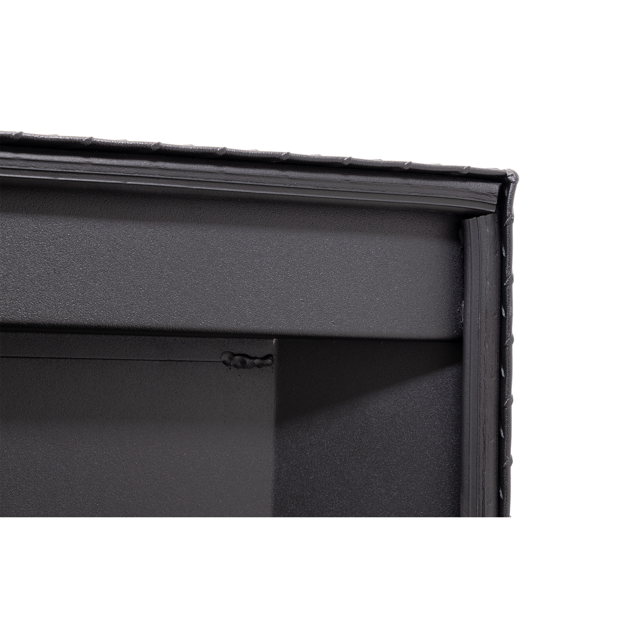 WEATHER GUARD 123-52-04 Aluminum Saddle Tool Box, 15 cu ft, Full Deep, Matte Black, Tamper Resistant Lock thumbnail 8