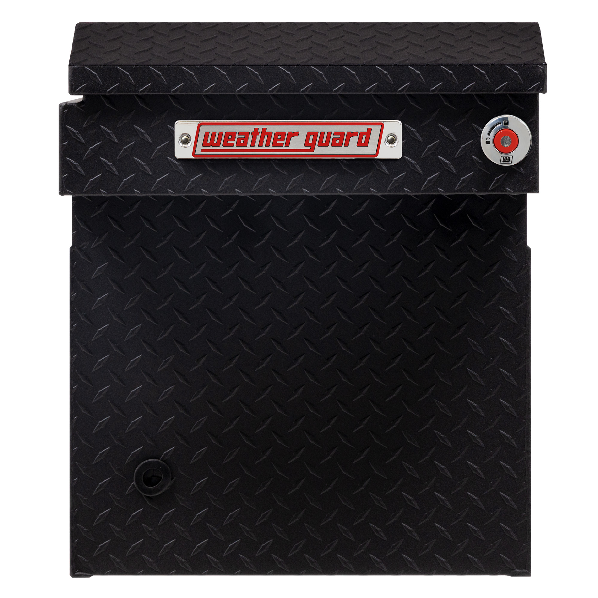 WEATHER GUARD 123-52-04 Aluminum Saddle Tool Box, 15 cu ft, Full Deep, Matte Black, Tamper Resistant Lock thumbnail 11
