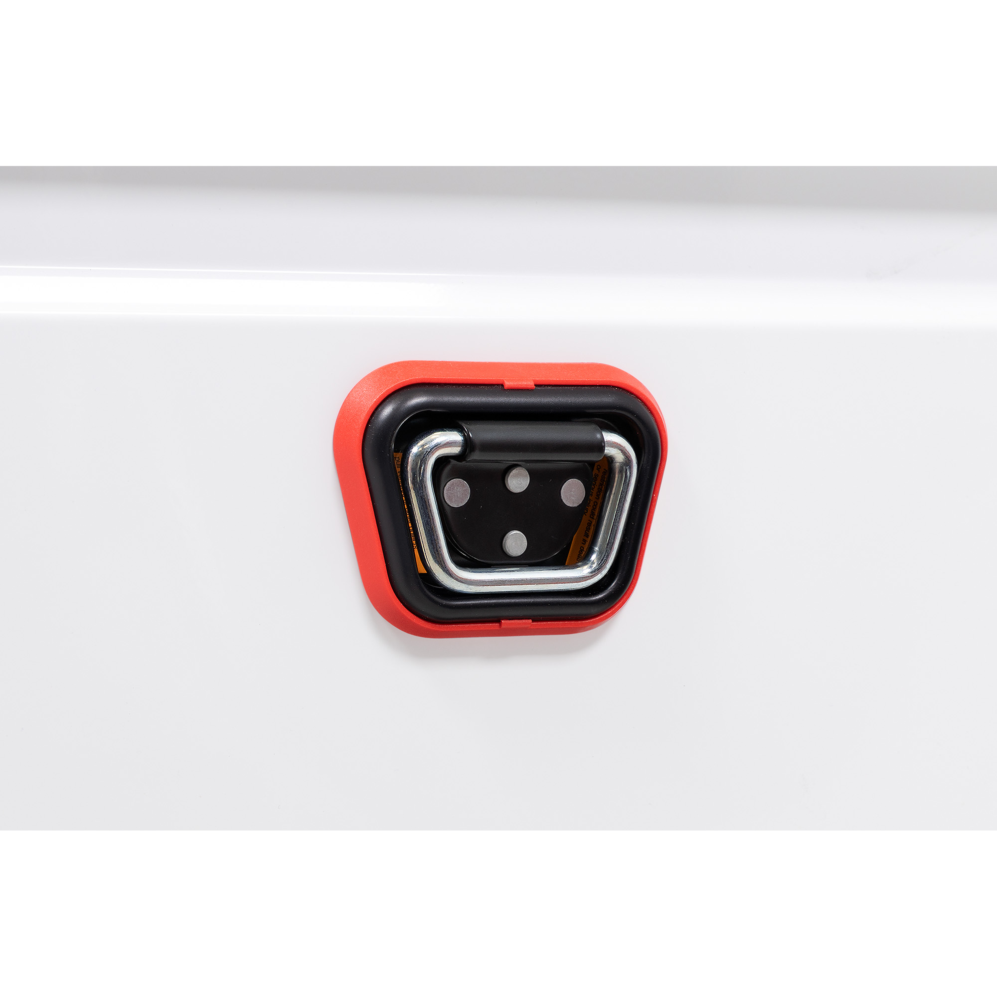 WEATHER GUARD 128-3-04 Steel Saddle Box, 15 Cu Ft, Full Deep, White Powder Coat, Tamper Resistant Push Button Lock thumbnail 7