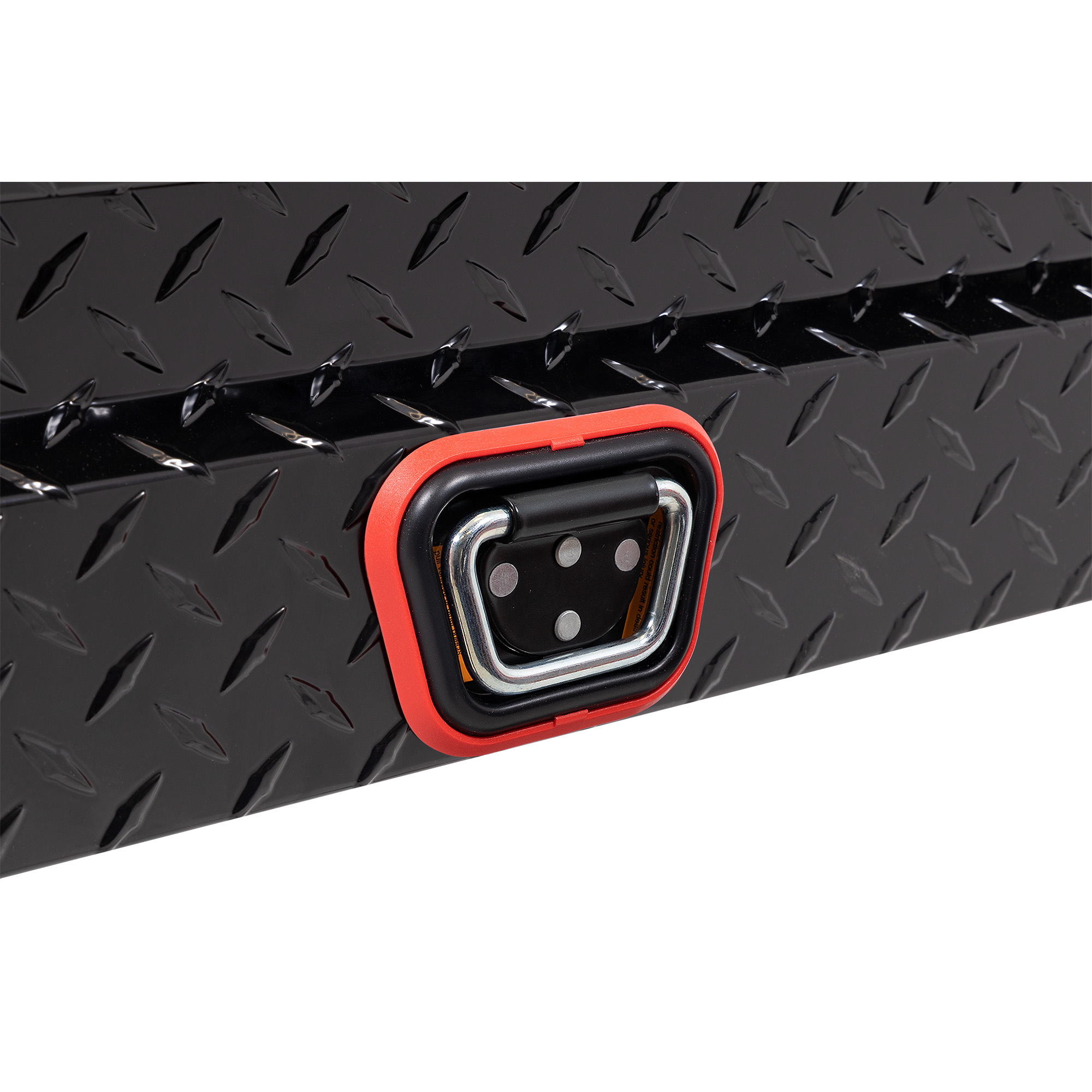 WEATHER GUARD 180-5-04 41" Low Profile Lo-Side Truck Tool Box, 3 Cu Ft, Aluminum, Gloss Black thumbnail 7
