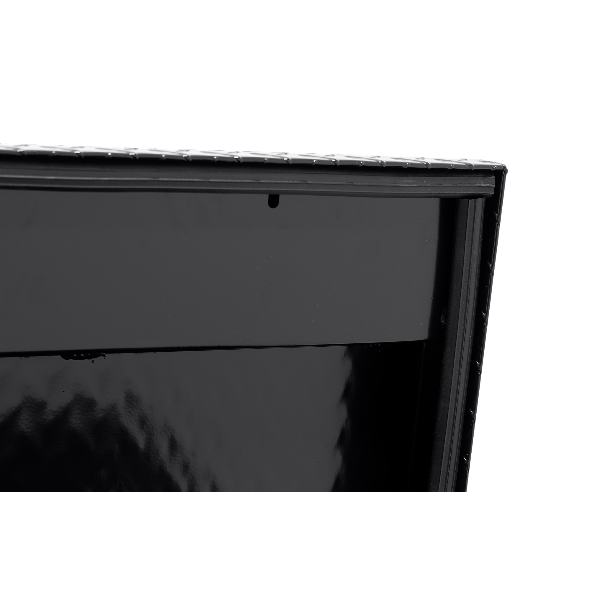 WEATHER GUARD 180-5-04 41" Low Profile Lo-Side Truck Tool Box, 3 Cu Ft, Aluminum, Gloss Black thumbnail 8