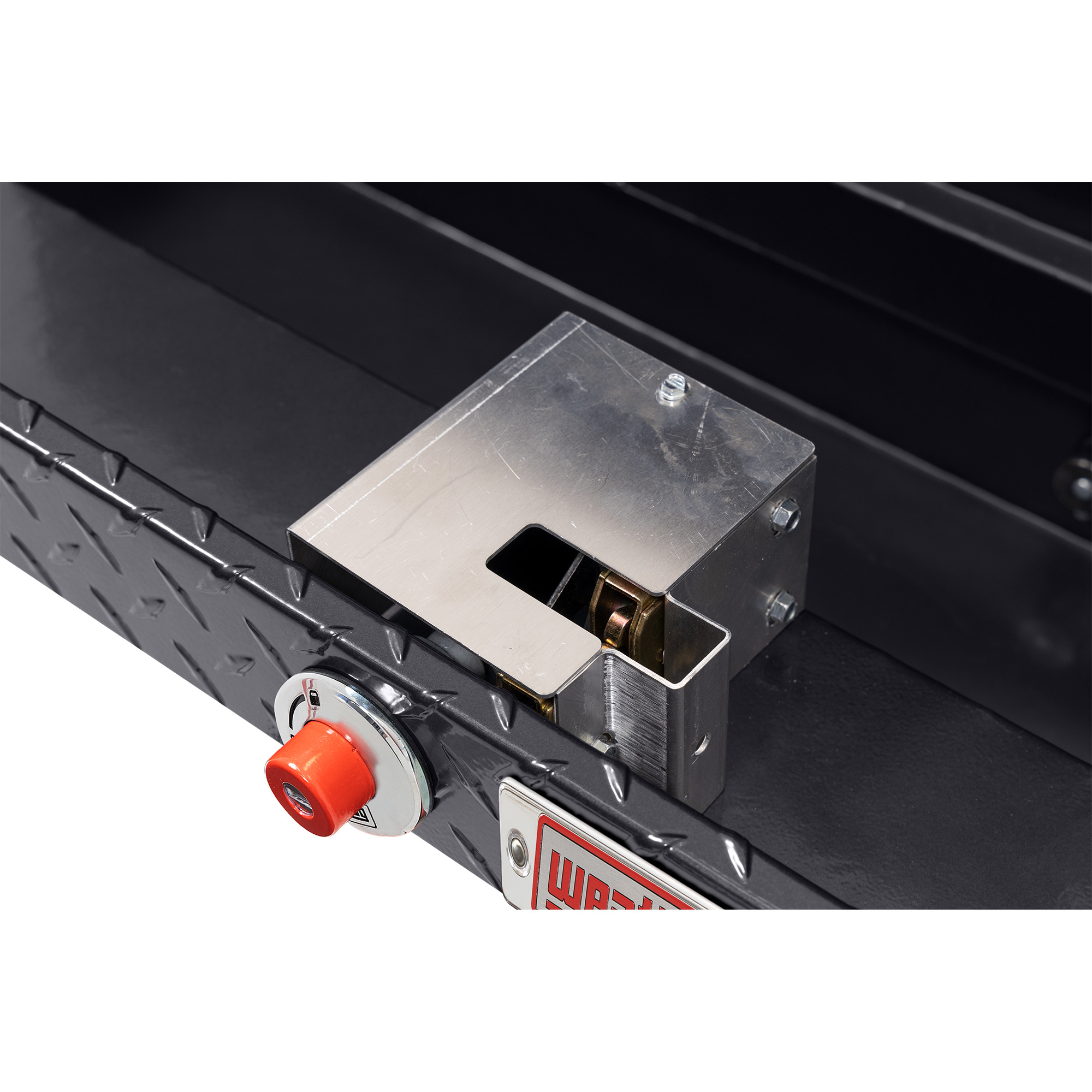 Weather Guard 178-6-04 56" Low Profile Lo-Side Truck Tool Box, 4 Cu Ft Aluminum, Gunmetal Gray thumbnail 3