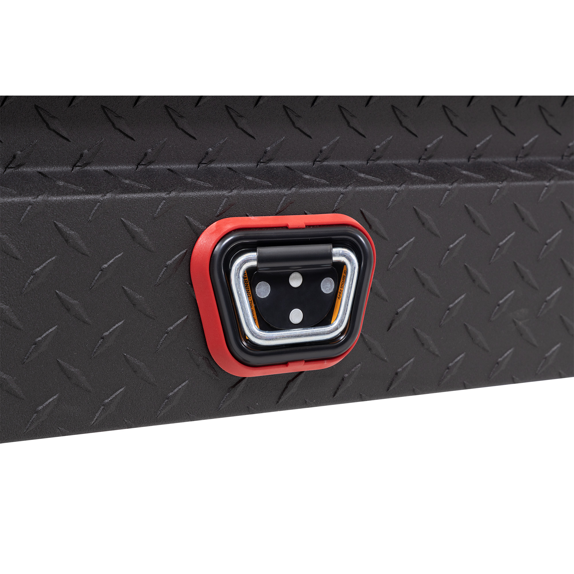 WEATHER GUARD 8 Cu Ft Aluminum Saddle Box 131-52-04, Compact Low Profile, Textured Matte Black, 1KEY Ultralock thumbnail 7