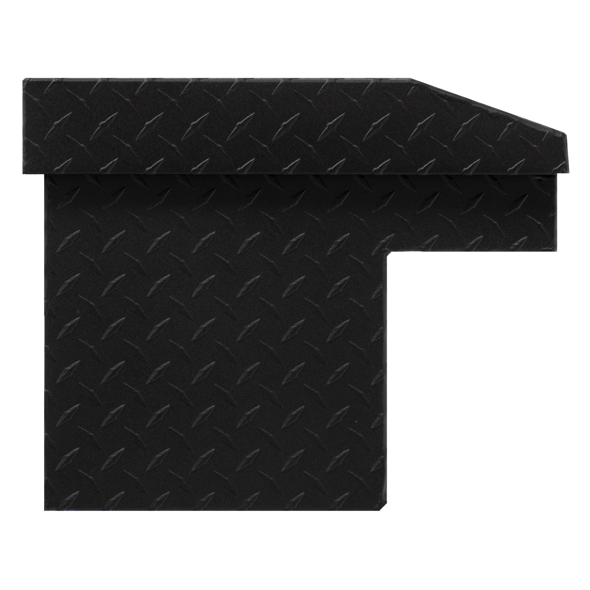 WEATHER GUARD 180-52-04 41" Lo-Side Truck Tool Box, 3 cu ft Aluminum, Textured Matte Black, High Security Lock thumbnail 10