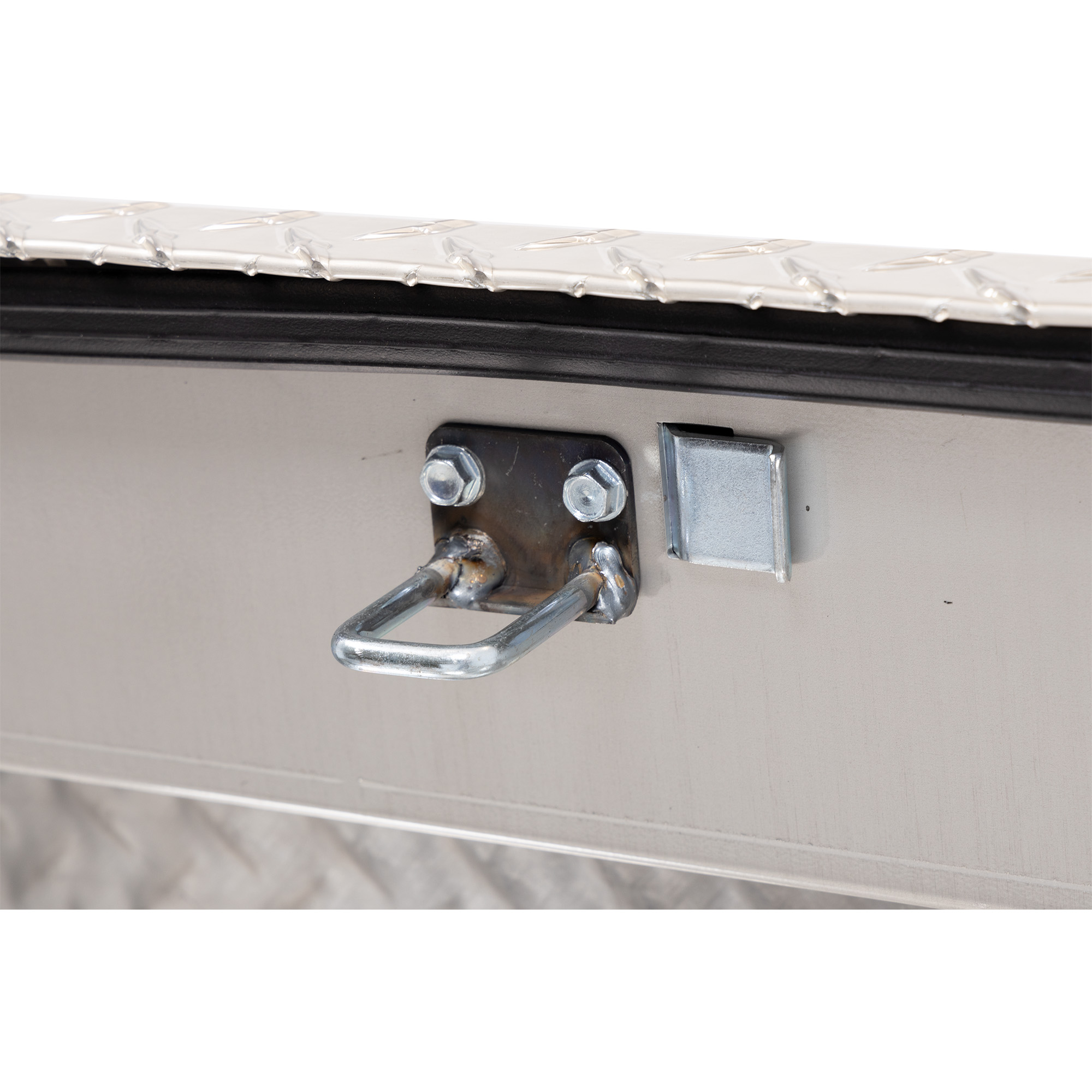 WEATHER GUARD 178-0-04 56" Low Profile Lo-Side Truck Tool Box, 4 cu ft Aluminum Clear Finish thumbnail 5
