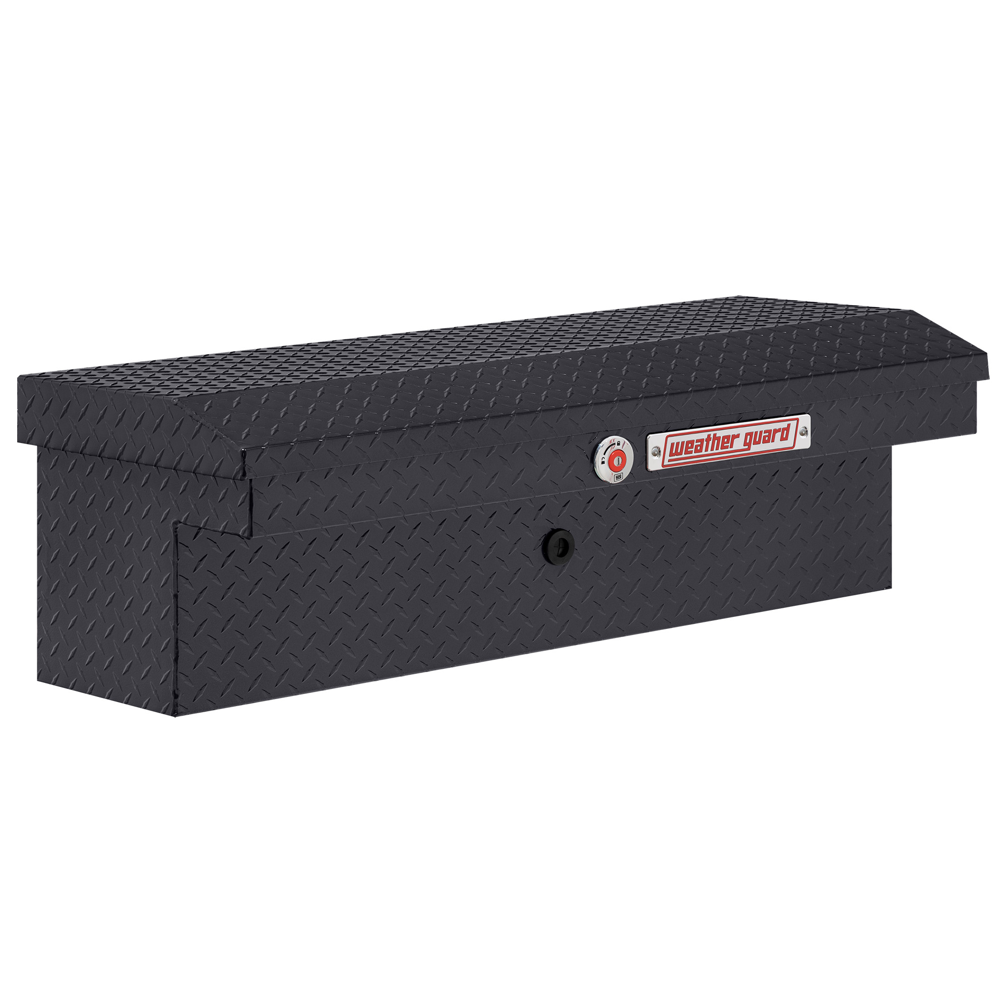 WEATHER GUARD 180-6-04 41" Low Profile Lo-Side Truck Tool Box, 3 Cu Ft, Aluminum, Gunmetal Gray thumbnail 7