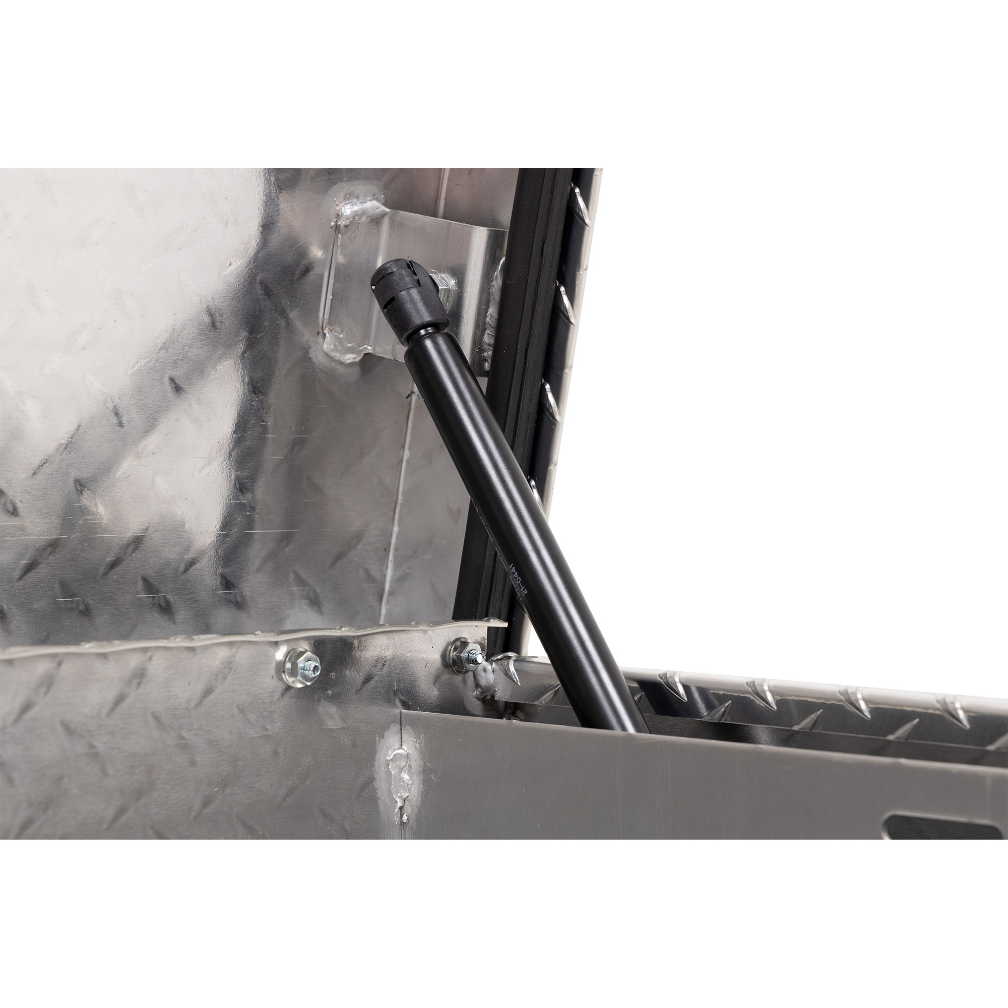 WEATHER GUARD 180-0-04 41" Lo-Side Aluminum Truck Tool Box, 3 cu ft, Clear Finish, High Security Lock thumbnail 2