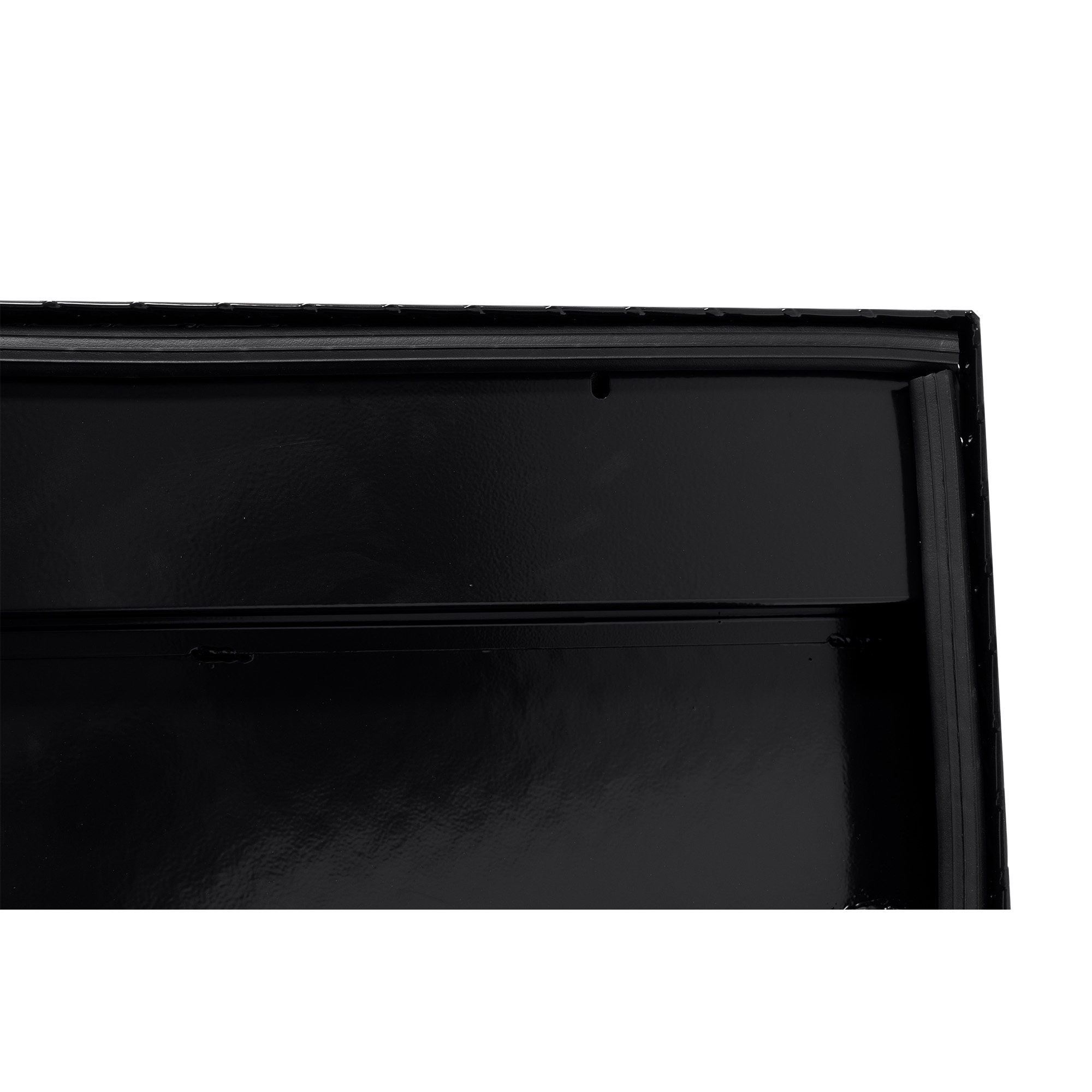 WEATHER GUARD 178-5-04 56" Low Profile Lo-Side Truck Tool Box, 4 cu ft Aluminum, Gloss Black thumbnail 8