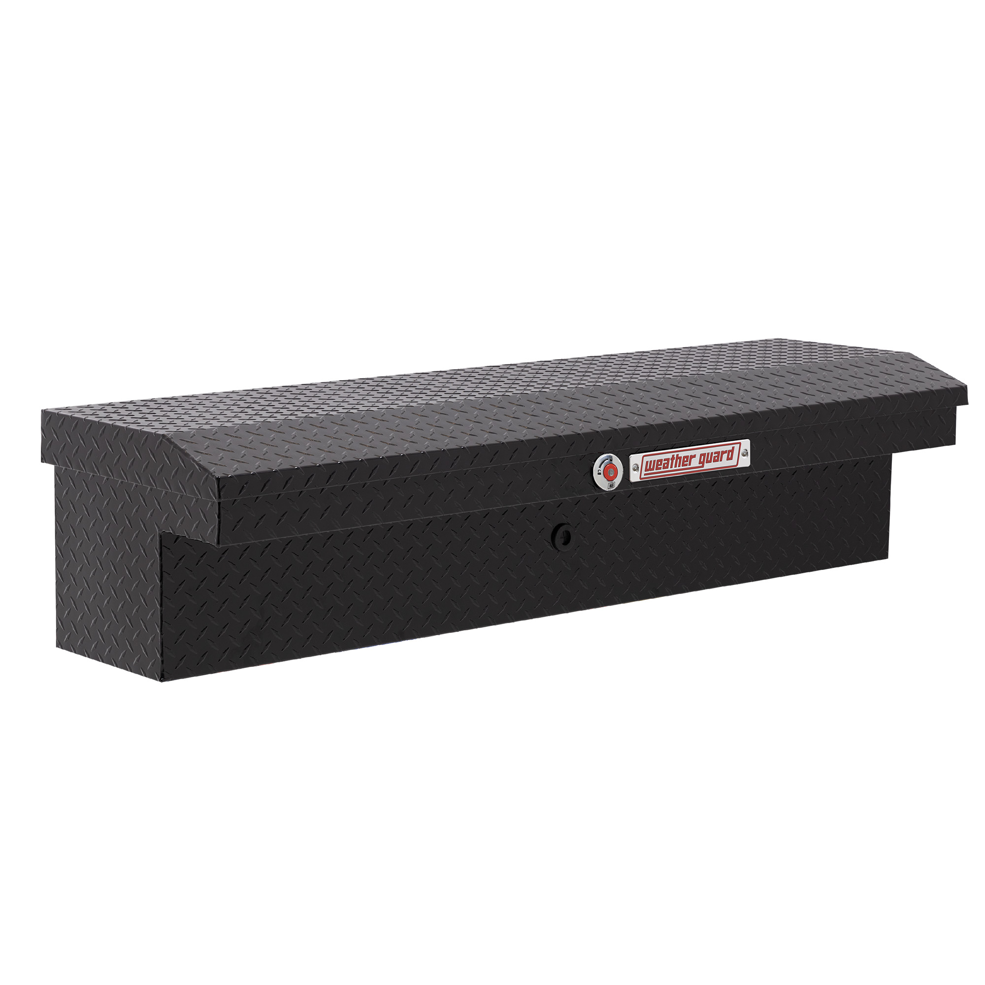 WEATHER GUARD 178-5-04 56" Low Profile Lo-Side Truck Tool Box, 4 cu ft Aluminum, Gloss Black thumbnail 9