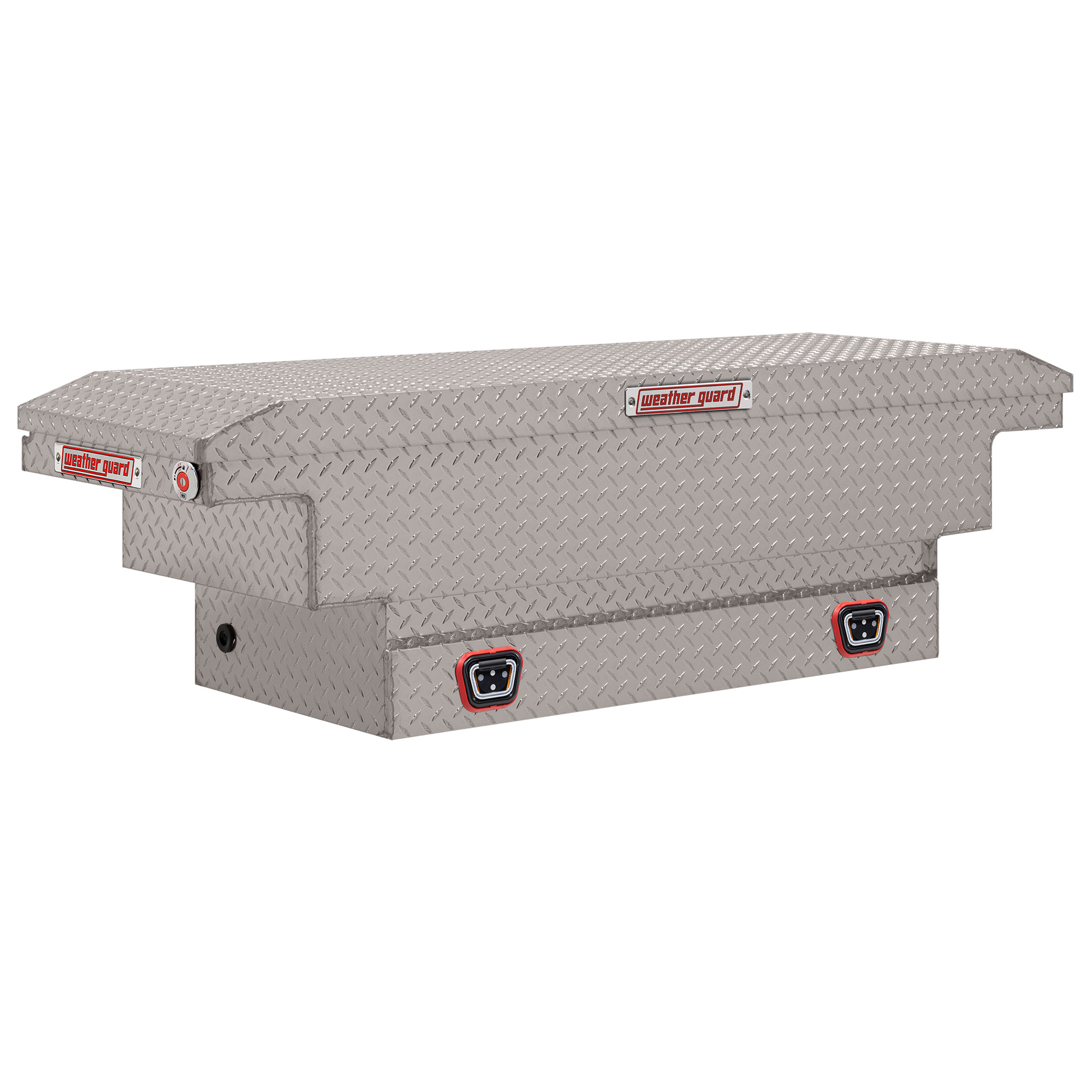 WEATHER GUARD 8 cu ft Aluminum Saddle Box 131-0-04, Compact Low Profile Truck Tool Box with 1KEY Ultralock thumbnail 9