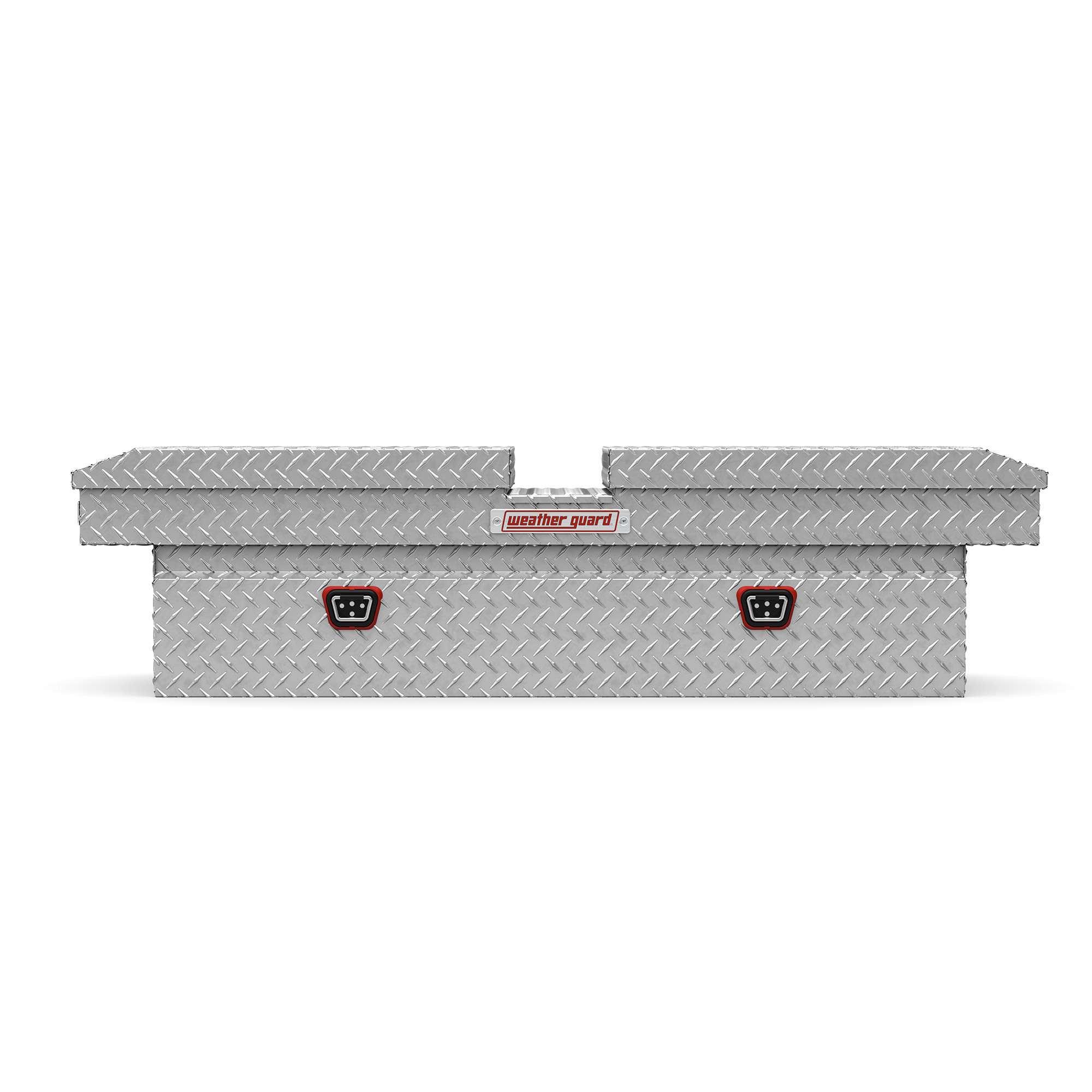 Weather Guard 124-0-04 Gull Wing Cross Box, 72" x 20.5" x 18.38", Full Standard Truck Bed Tool Box, Gloss Black thumbnail 0