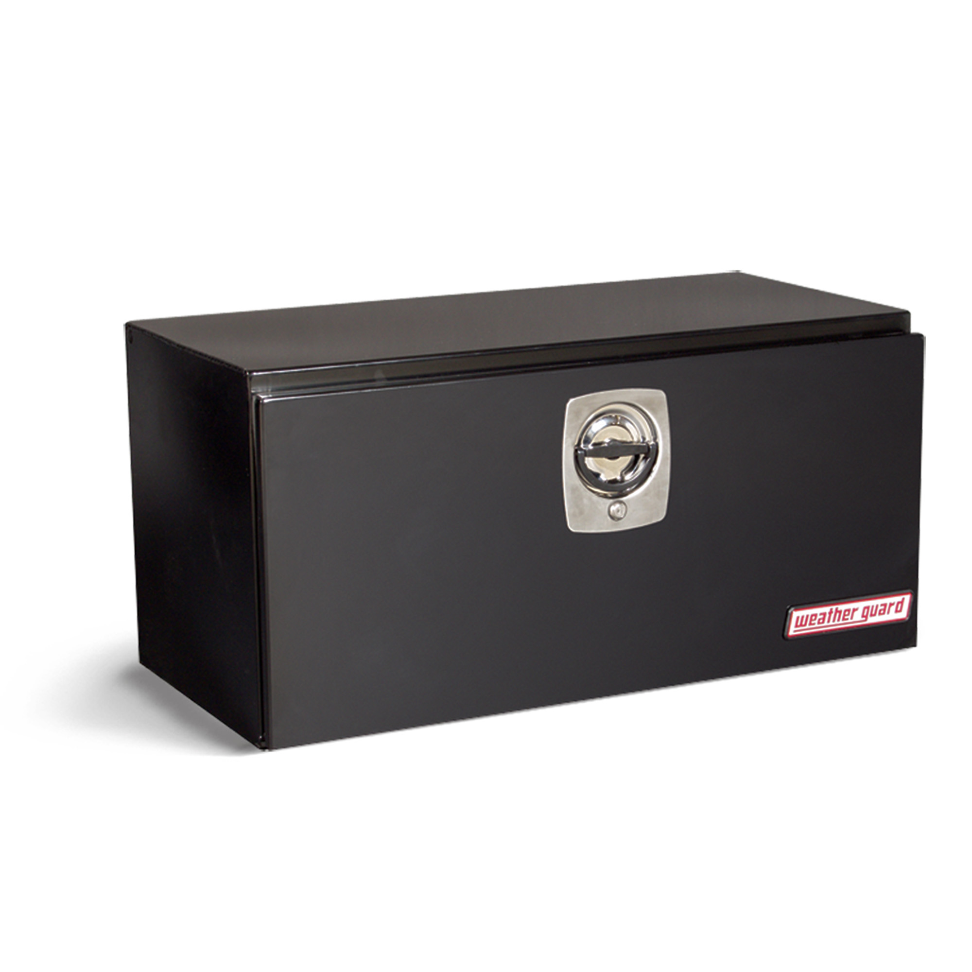 Weather Guard 536-5-02 6.2 Cu Ft, 36.63" x 18.25" x 18.13" Underbed Tool Box, Heavy Duty Steel, Gloss Black thumbnail 0