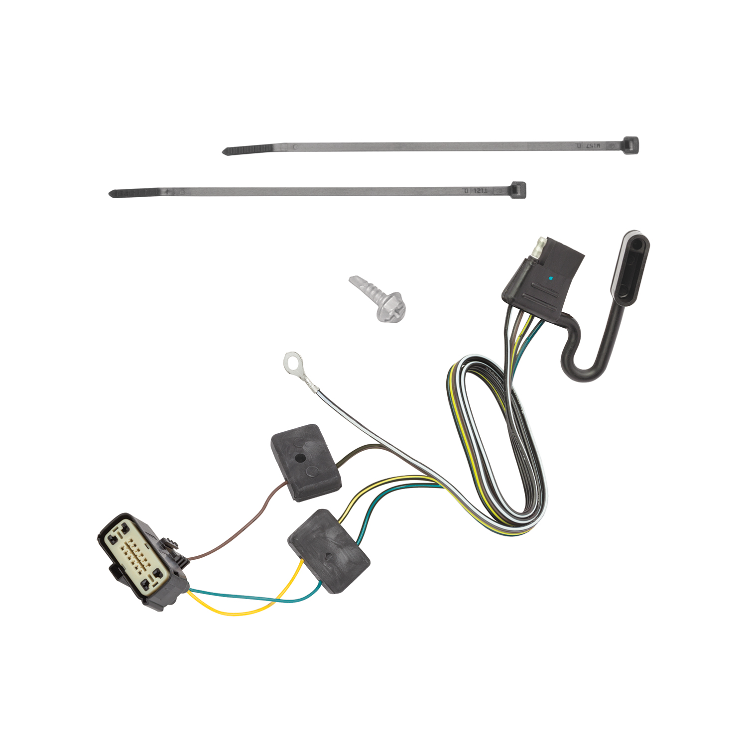 2021-2024 Buick Enclave Draw-Tite Class 3 Trailer Hitch, 2 Inch Square Receiver Bundle w/ Plug-n-Play T-One Wiring Harness thumbnail 1