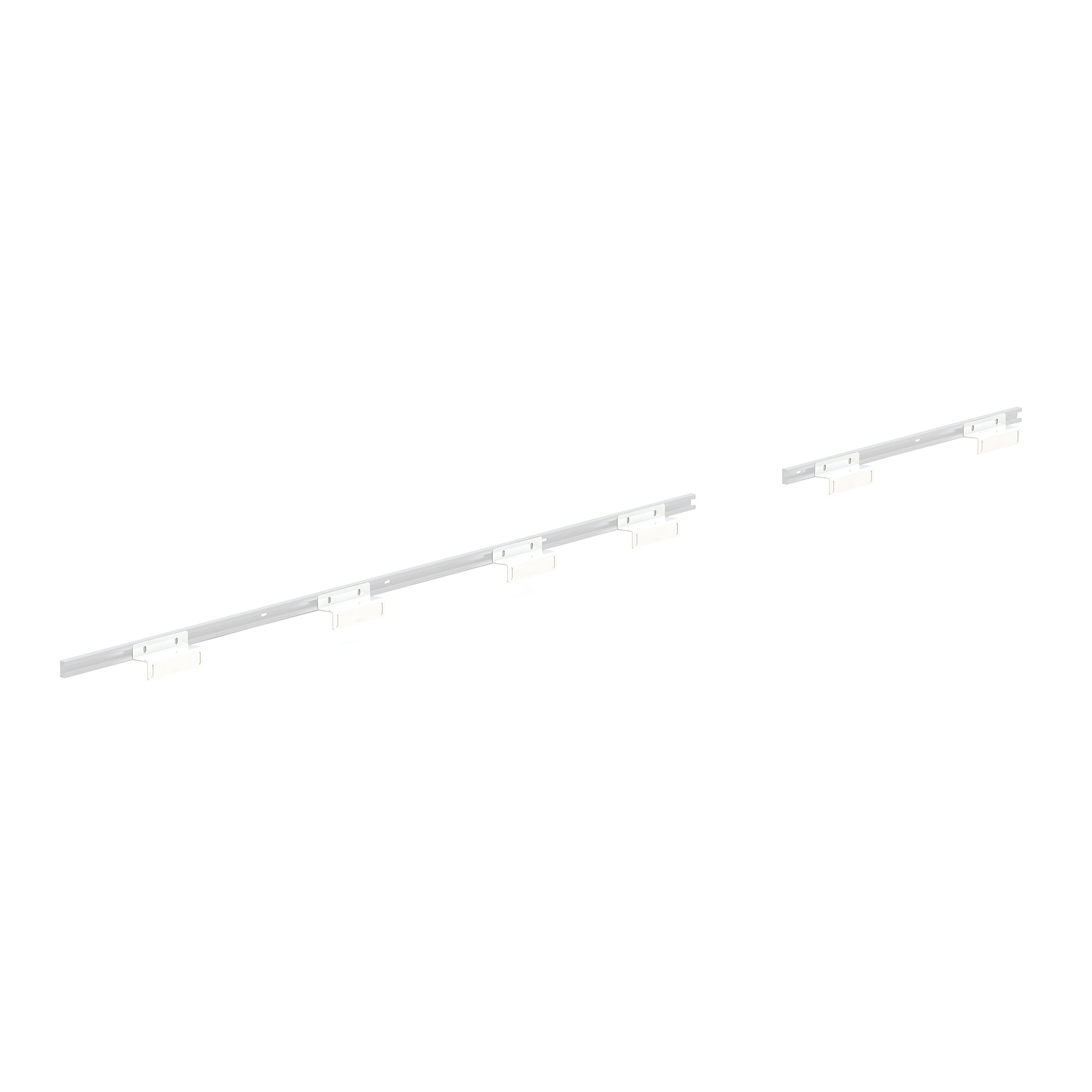 WEATHER GUARD 1.2 ft Van Shelf Mounting Kit 975204-3-01, Steel White Powder Coat, ProMaster 159" WB Compatible thumbnail 0