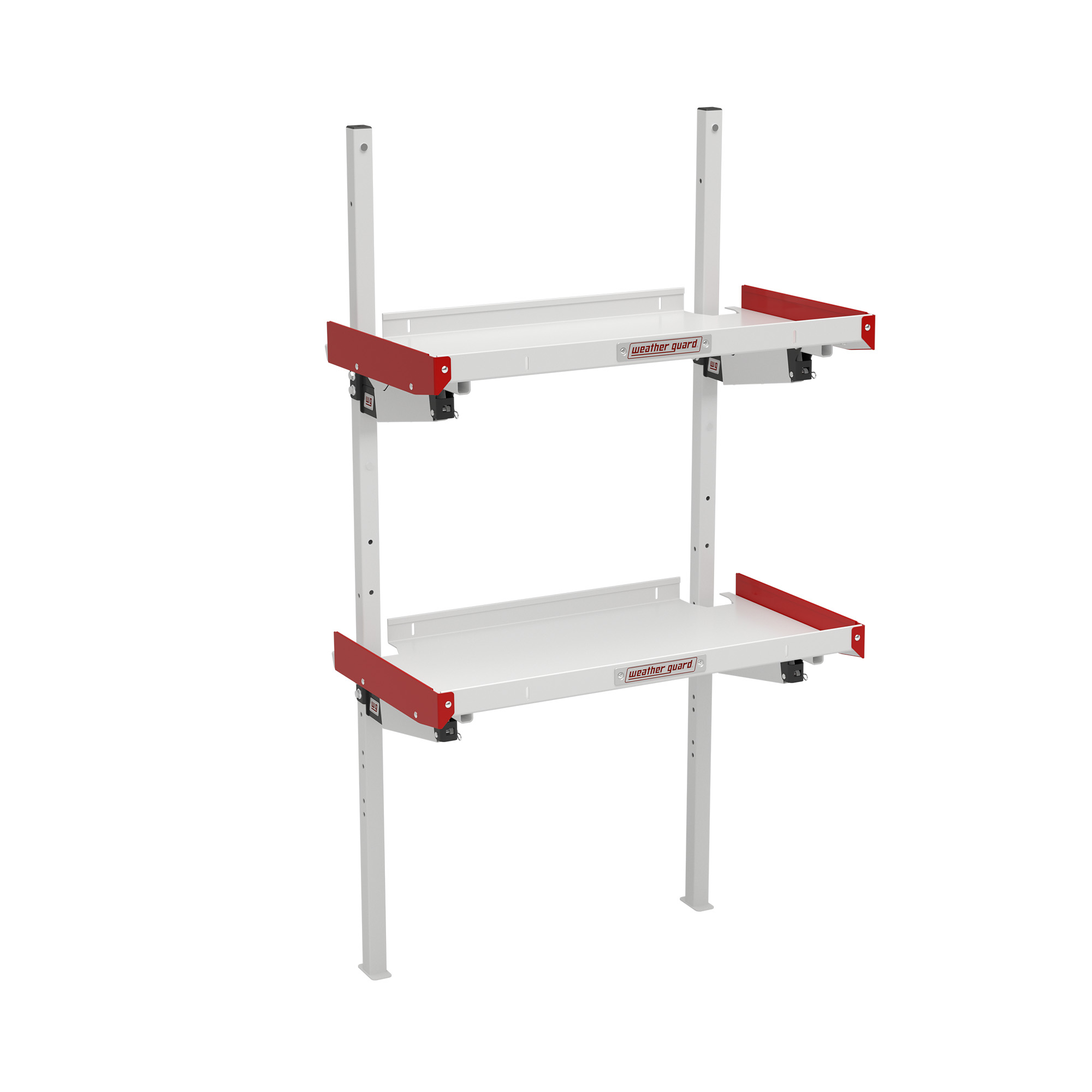WEATHER GUARD 36" Folding Shelf 9536-3-01, Van Storage System, Heavy-Duty Steel Construction thumbnail 1