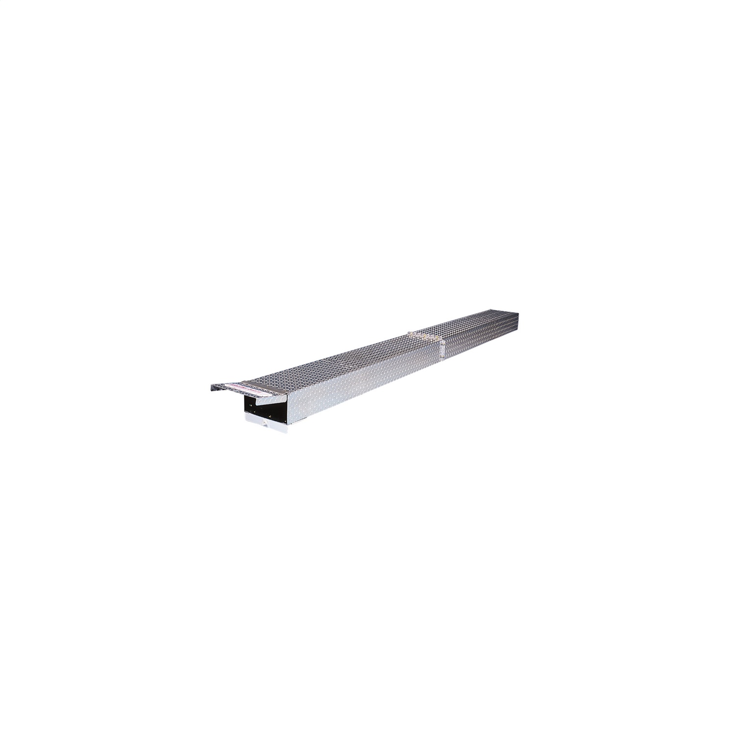 Weather Guard 237 6.8 ft Conduit Carrier, 6"x11"x121", Diamond Plate Aluminum Roof Rack Mount thumbnail 0