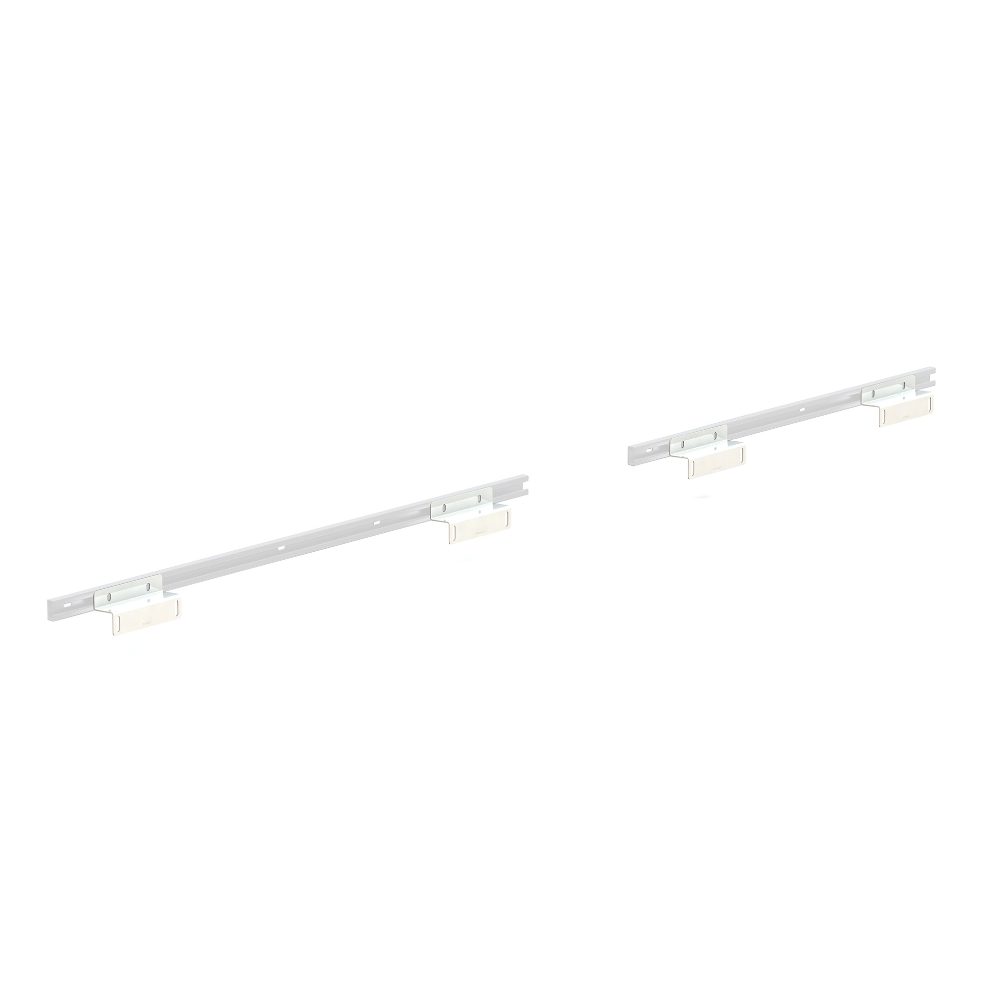 WEATHER GUARD 0.8 ft White Steel Van Shelf Mounting Kit 975202-3-01, Powder Coat Finish, ProMaster 136" Compatible thumbnail 0
