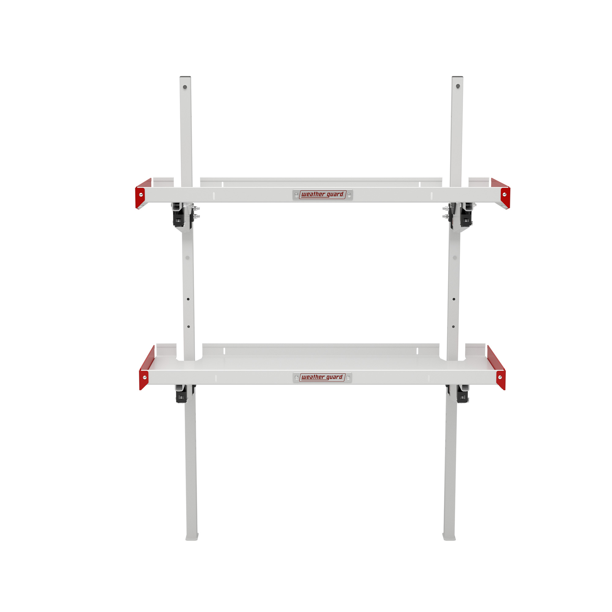 WEATHER GUARD 48" Folding Shelf 9548-3-01, Van Storage System, Heavy-Duty Steel Construction thumbnail 0