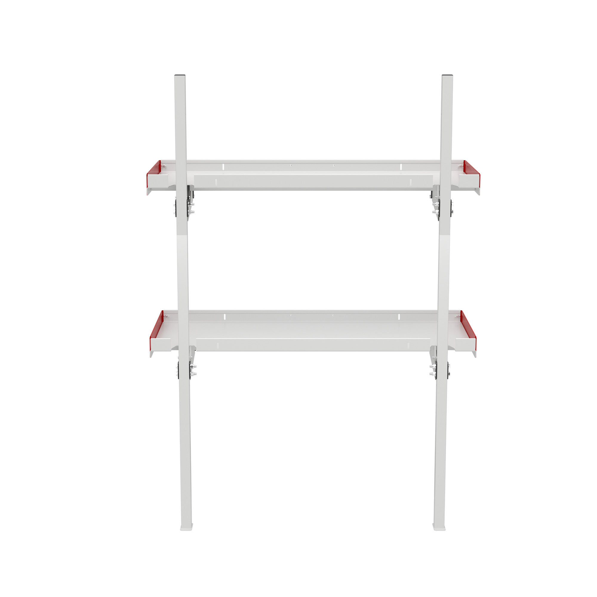 WEATHER GUARD 48" Folding Shelf 9548-3-01, Van Storage System, Heavy-Duty Steel Construction thumbnail 2
