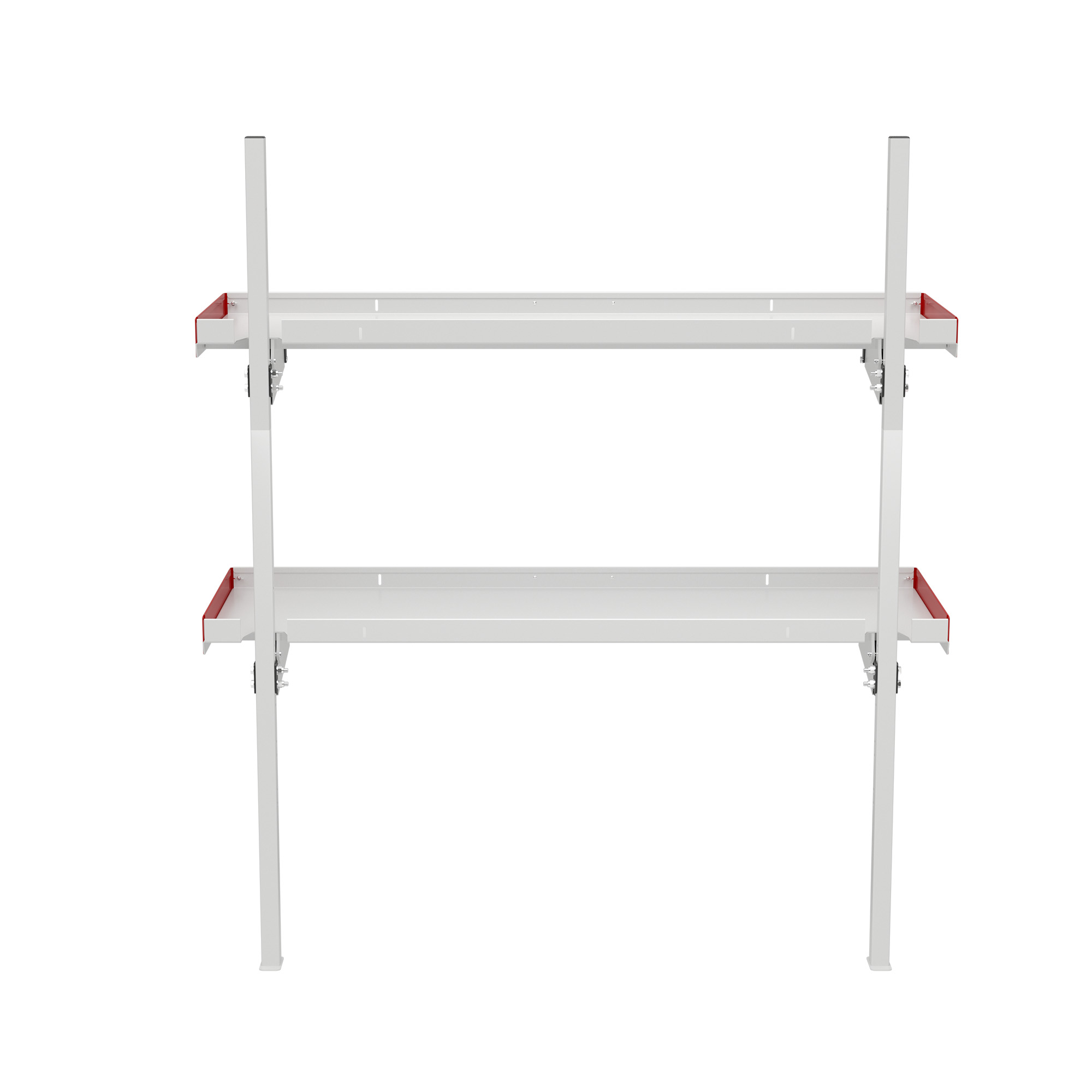 WEATHER GUARD 60" Folding Shelf Van Storage System 9560-3-01, Heavy-Duty Steel Construction thumbnail 2